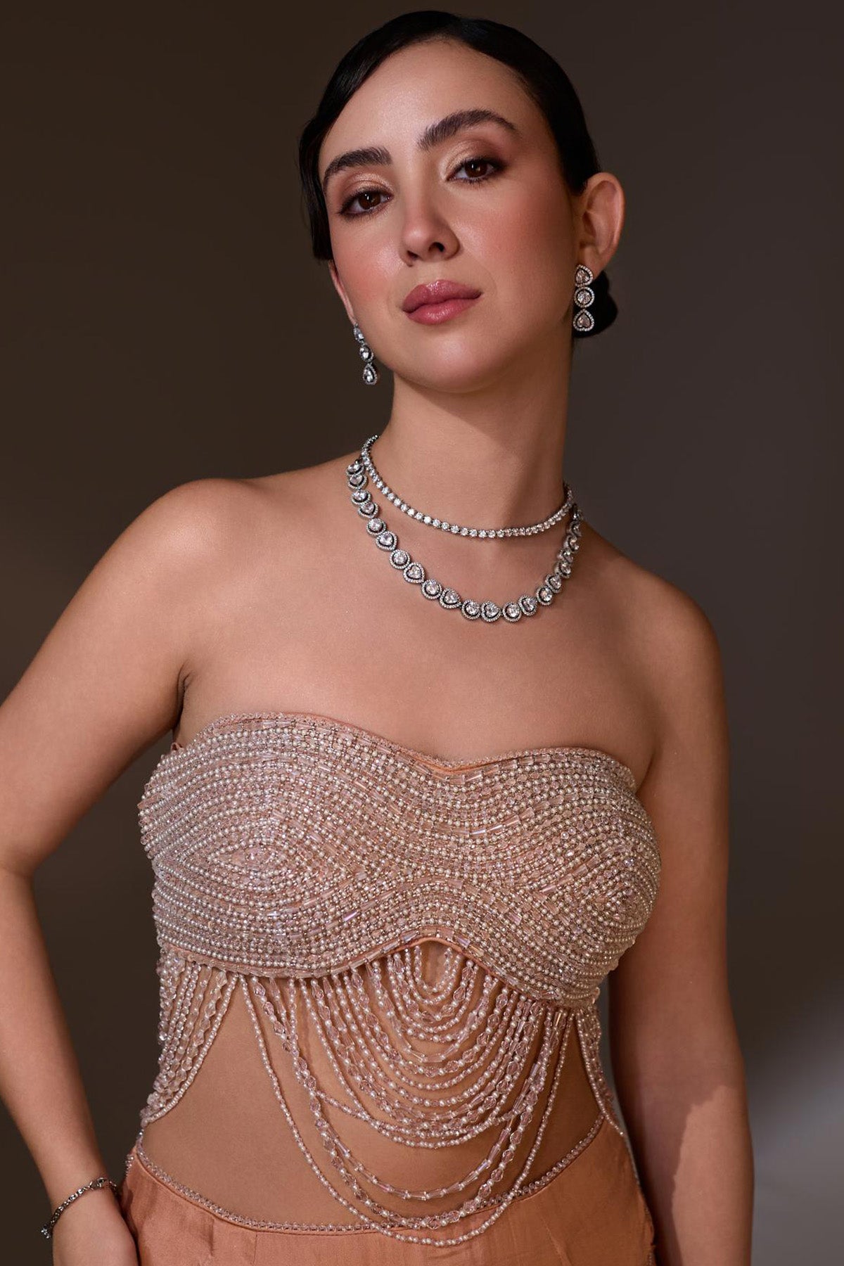 Qulara Drape Lahenga