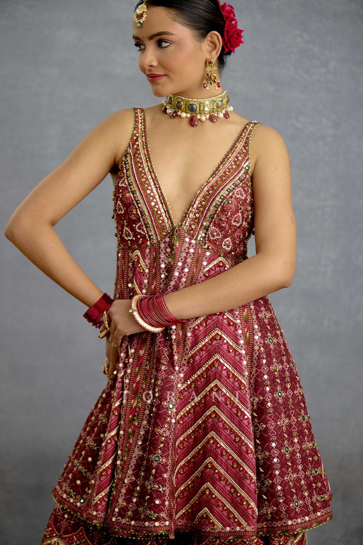 Rangila Patola Sharara Set