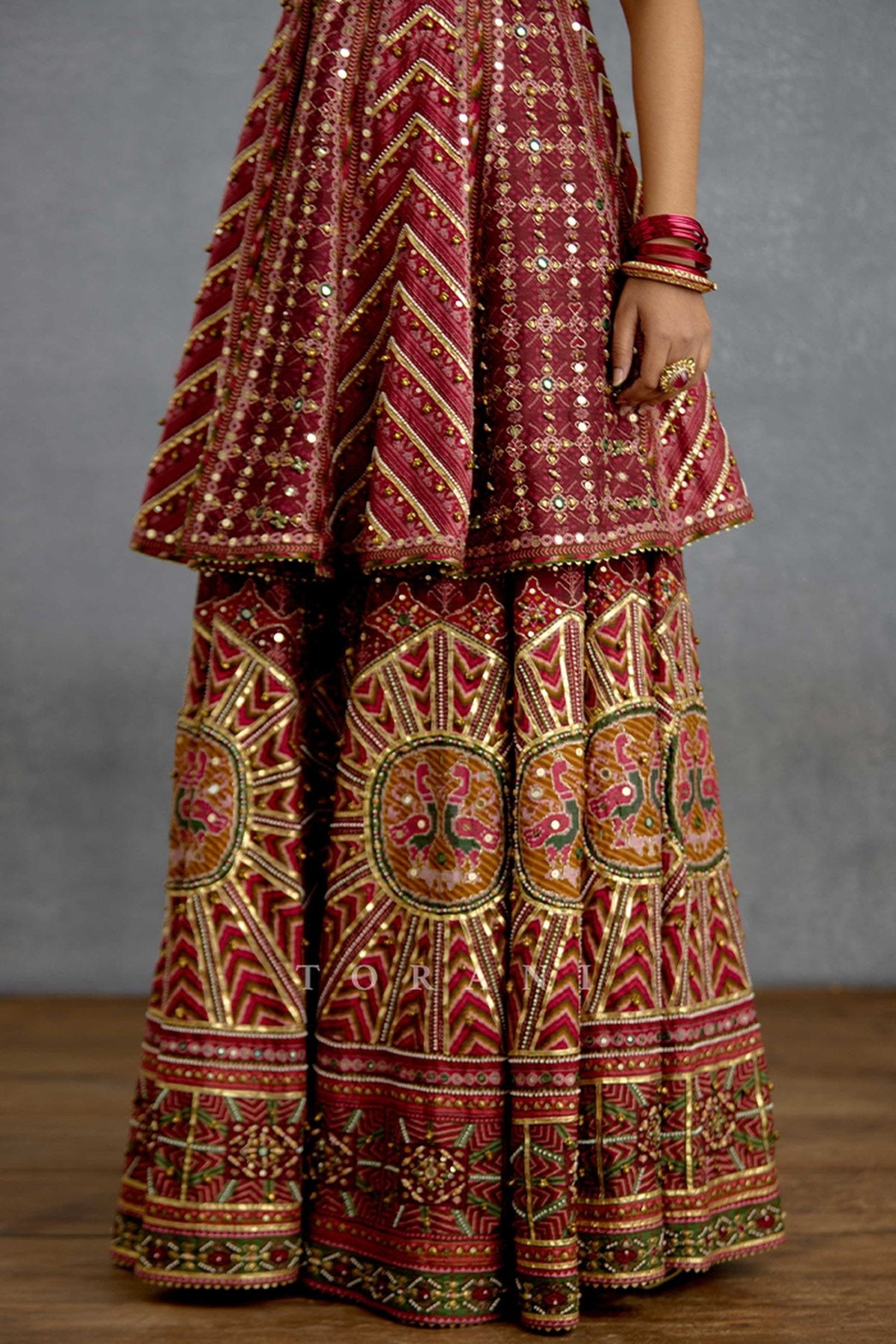 Rangila Patola Sharara Set