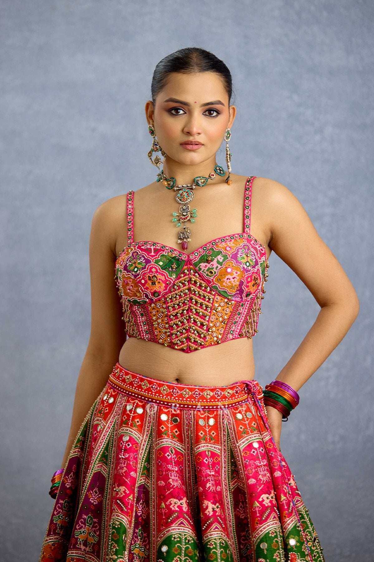 Rangili Dhruvi Drashti Lehenga Set