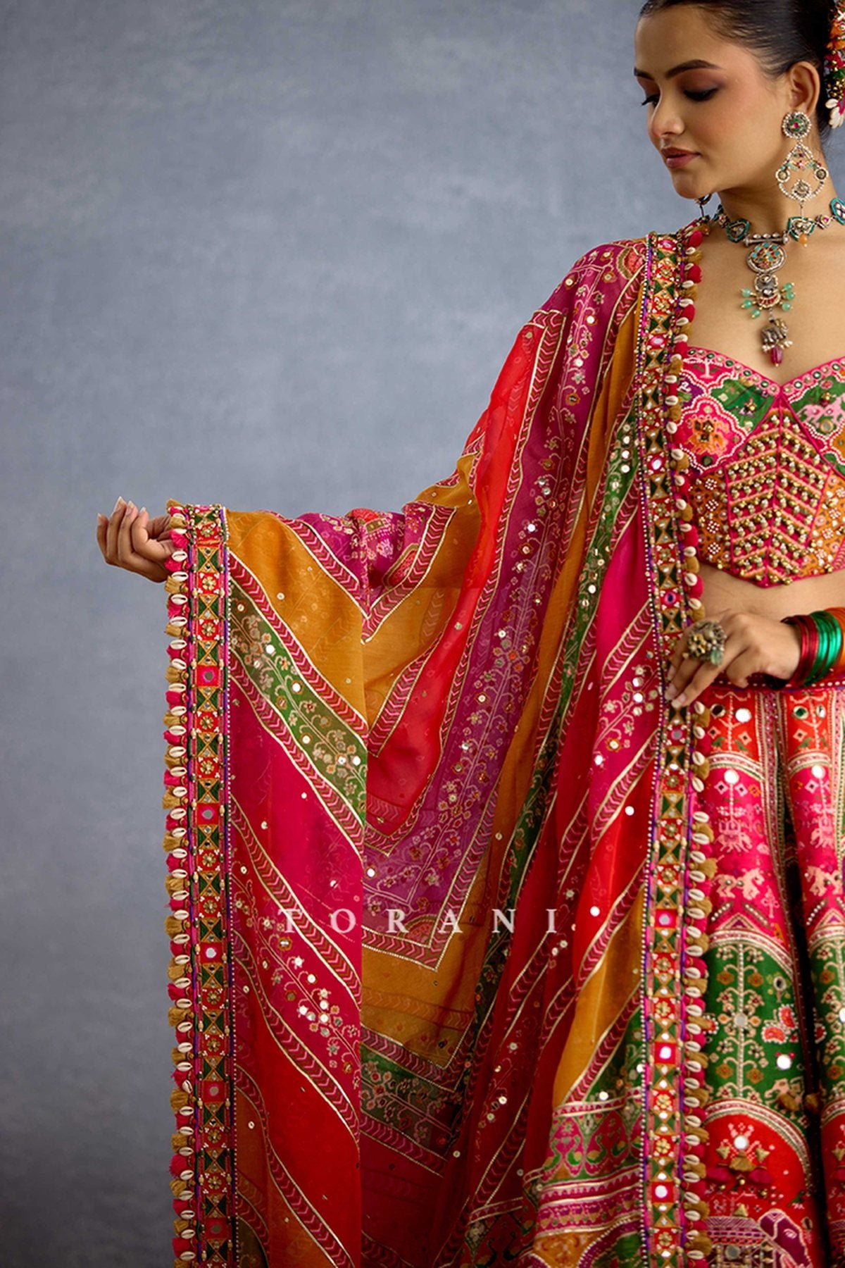 Rangili Dhruvi Drashti Lehenga Set