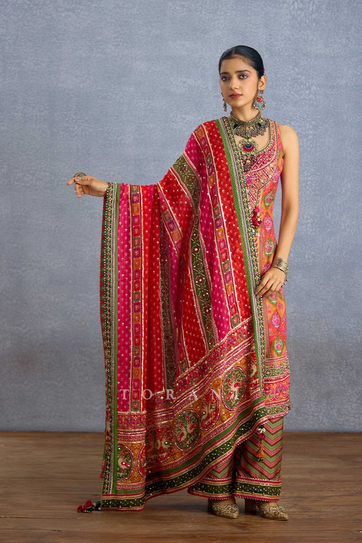 Rangili Jinal Kurta Set