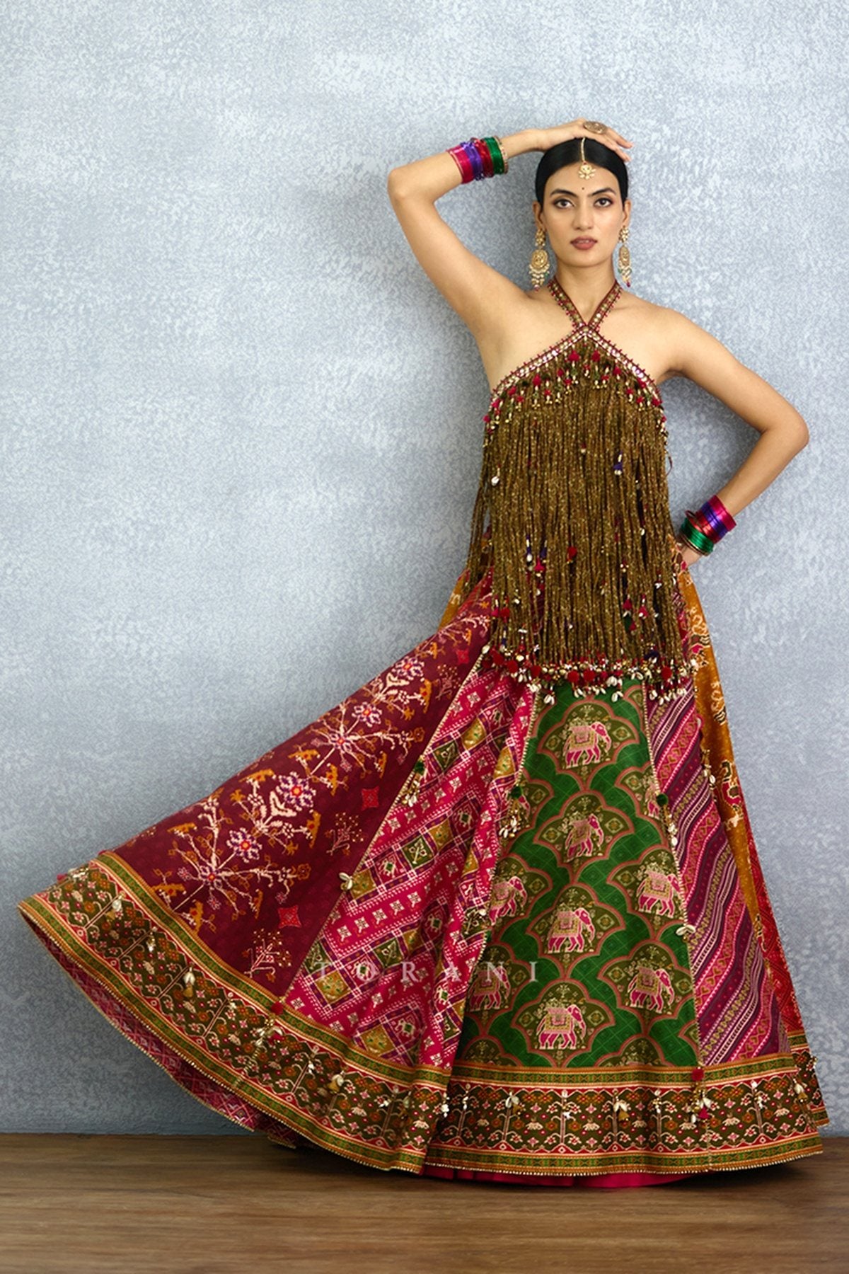 Rangili Sahithi Meenaakshi Lehenga Set