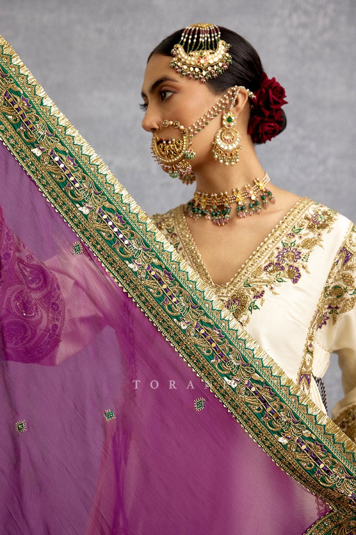 Rangini Sabeena Sharara Set