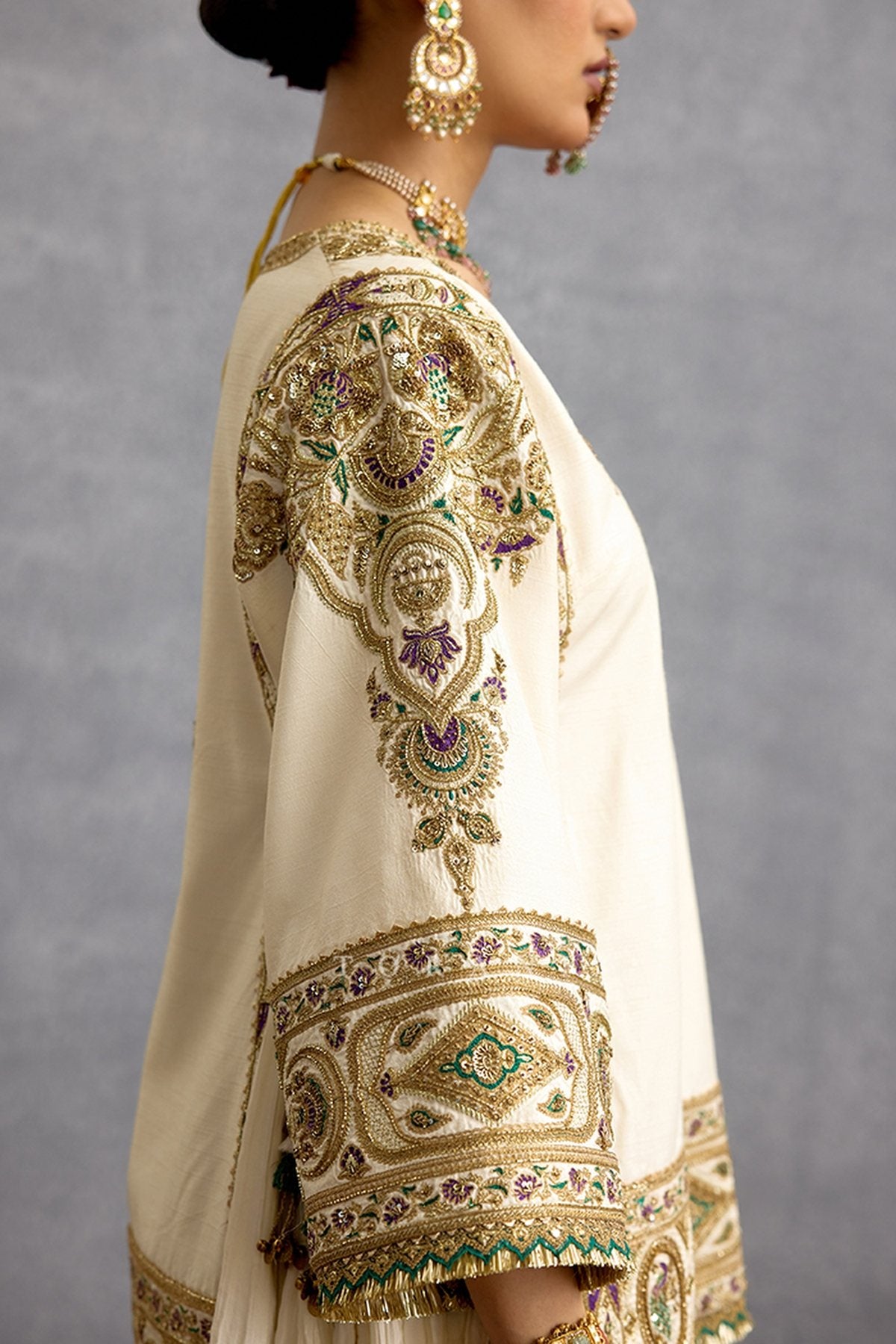 Rangini Sabeena Sharara Set