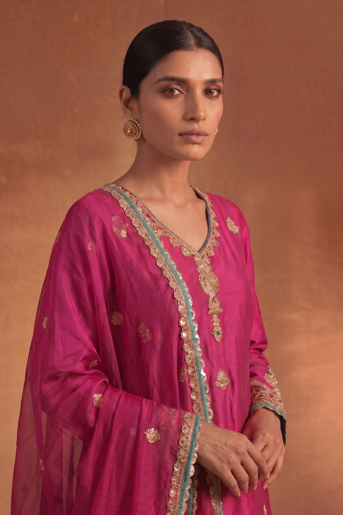 Rani Pink Sharara Set