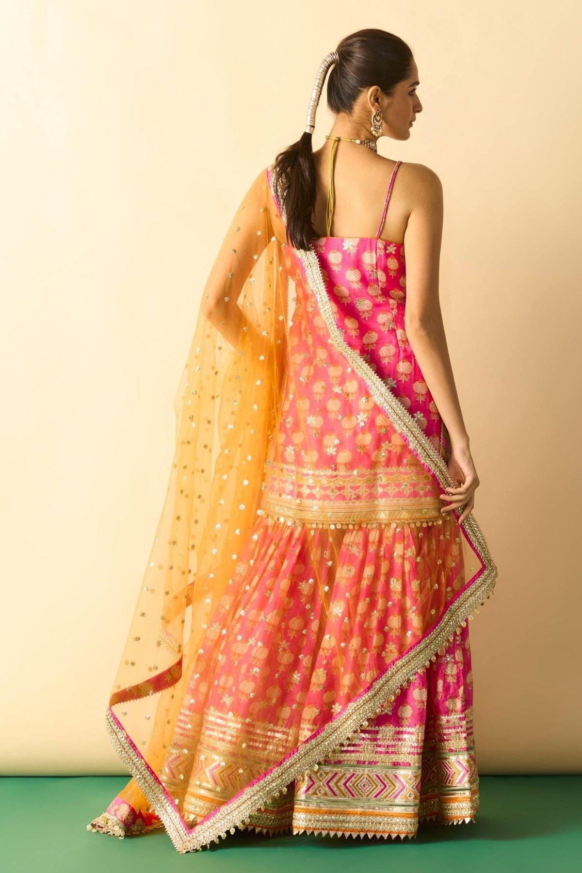 Ravina Strappy Sharara Set
