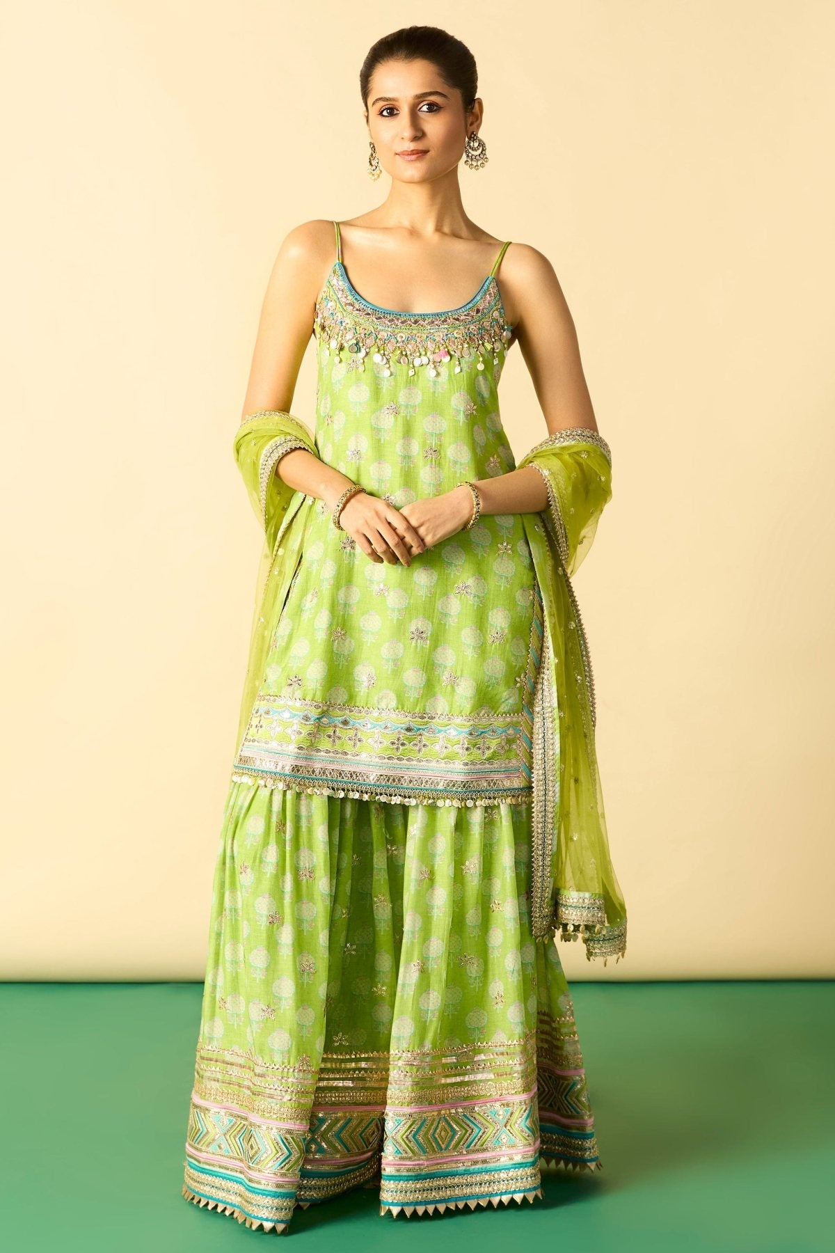 Ravina Strappy Sharara Set