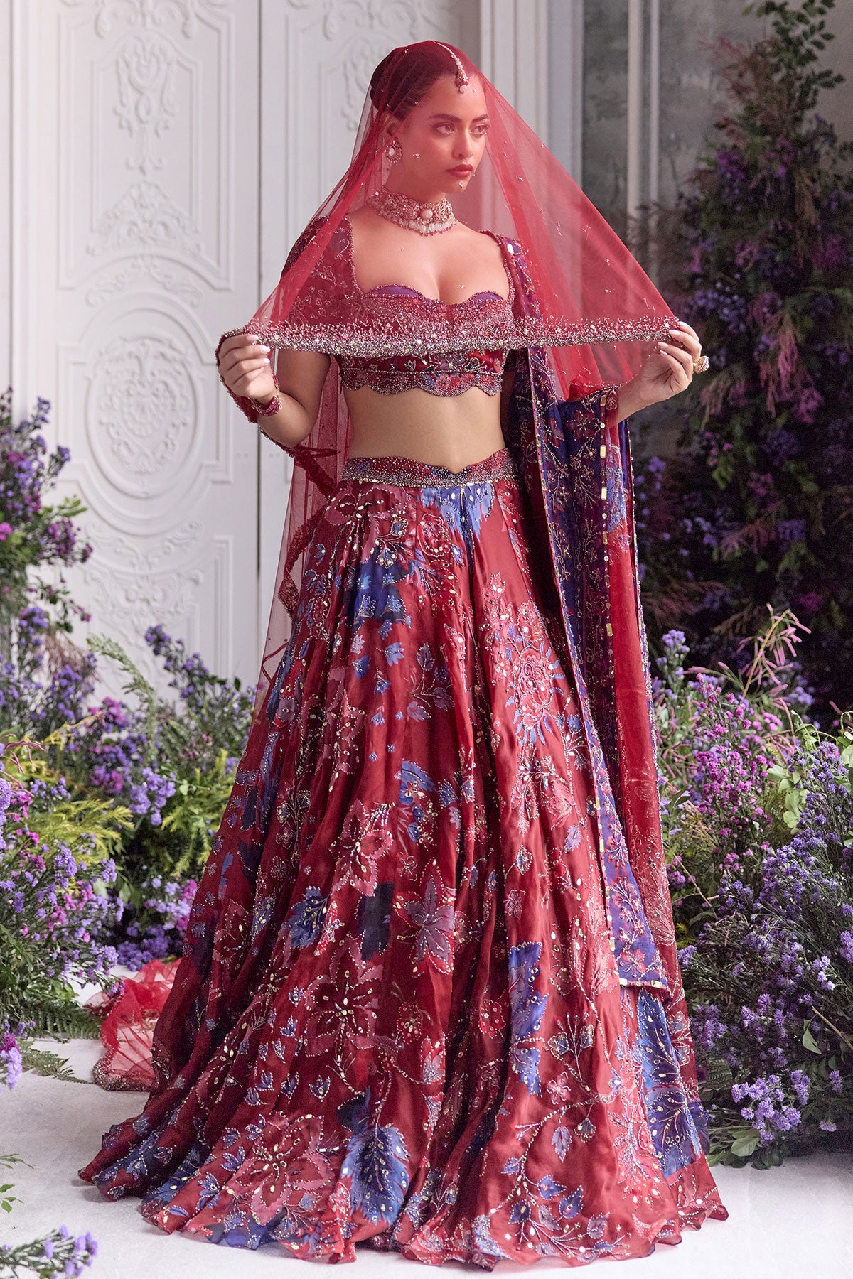 RIDAA WITH VEIL