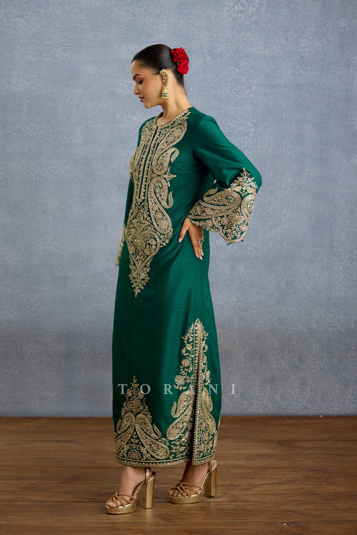Riyasat Zamrud Kaftan