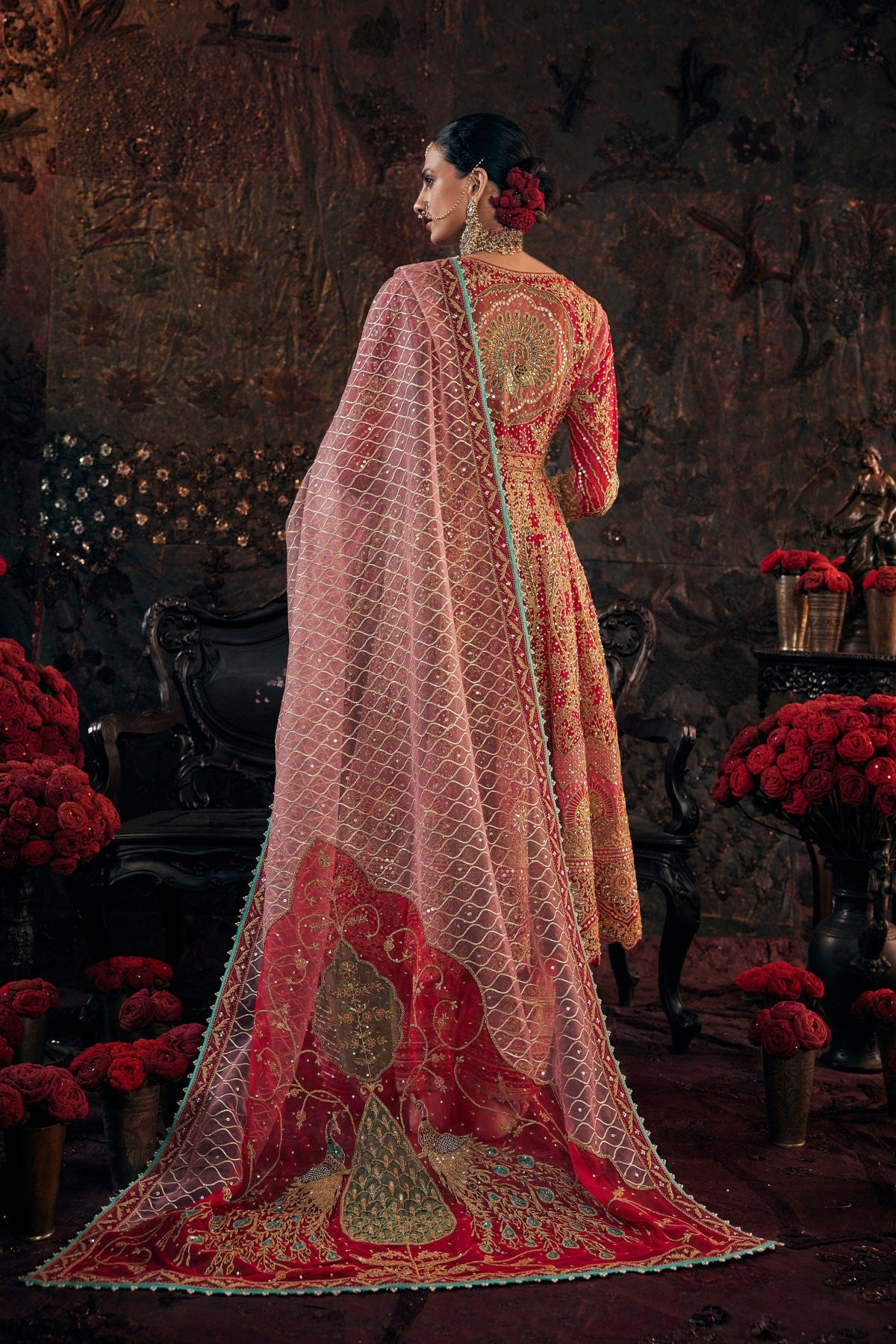 Ruby Red Kalidar Set