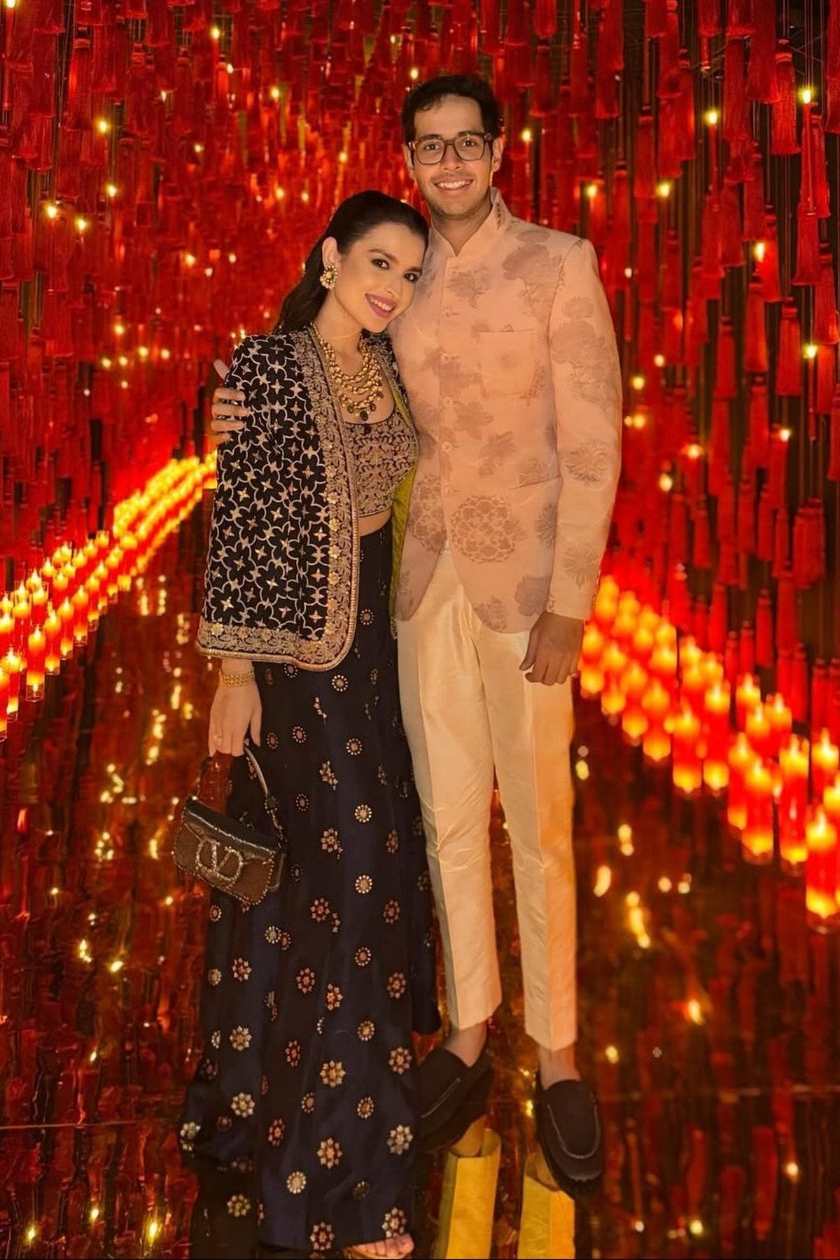 Saachi Bhasin in Shaina Pant Set