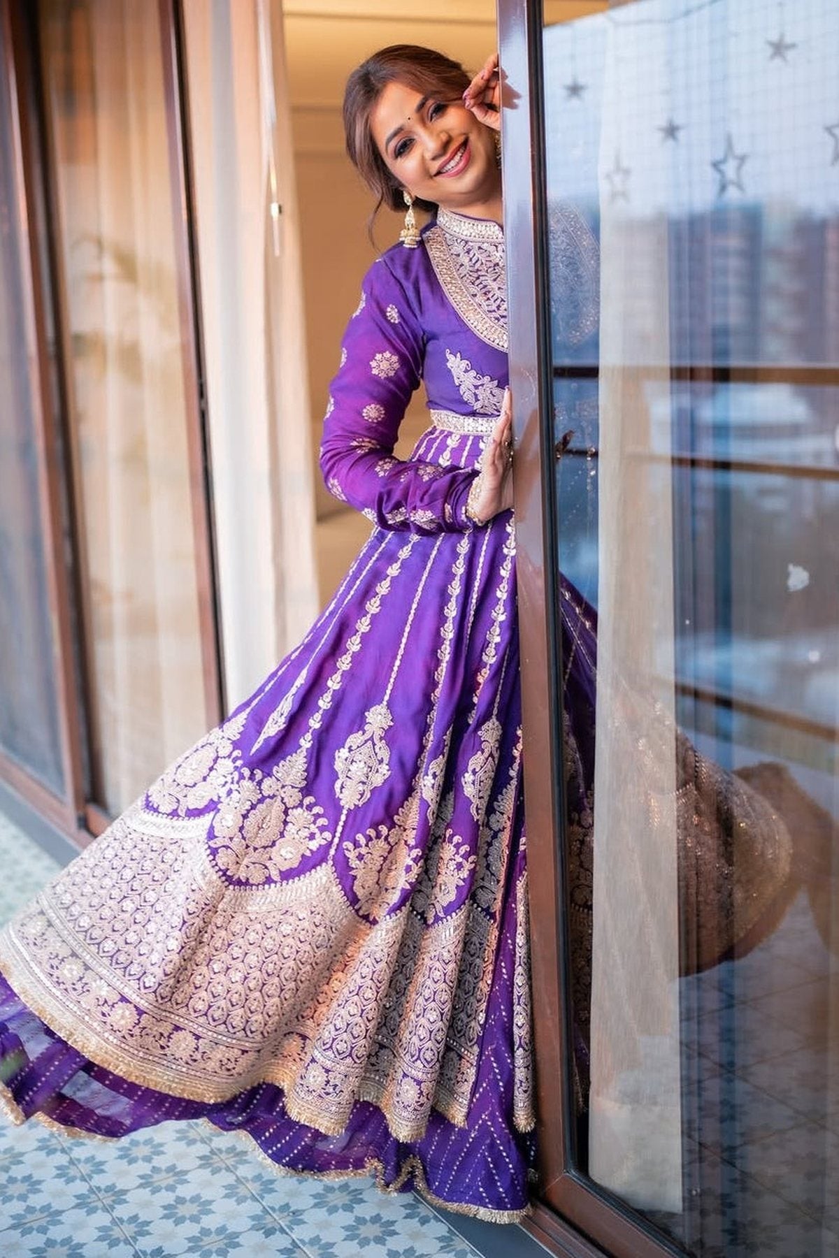 Saira Lehenga Set- Shreya Ghoshal