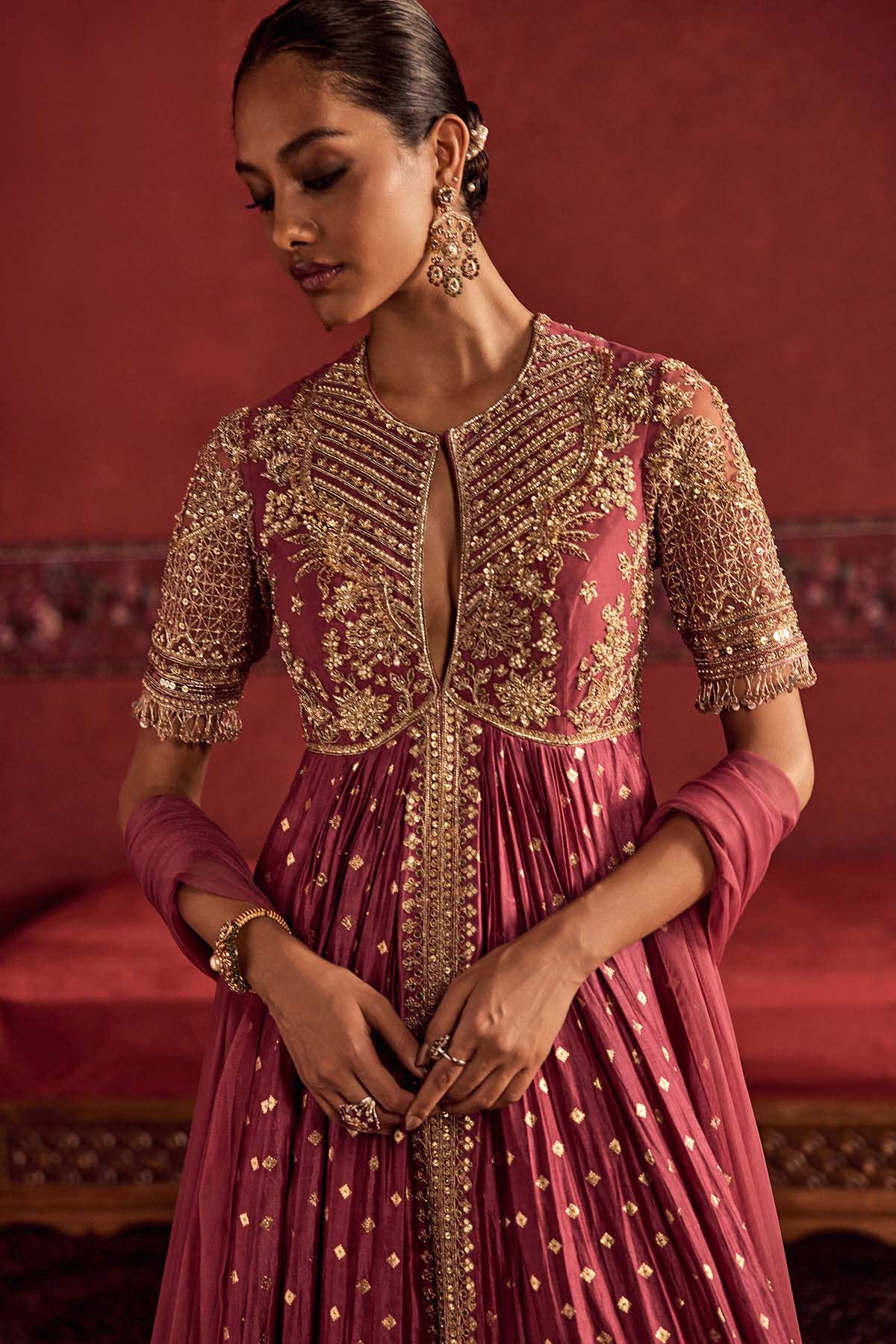 Sargam Anarkali Set