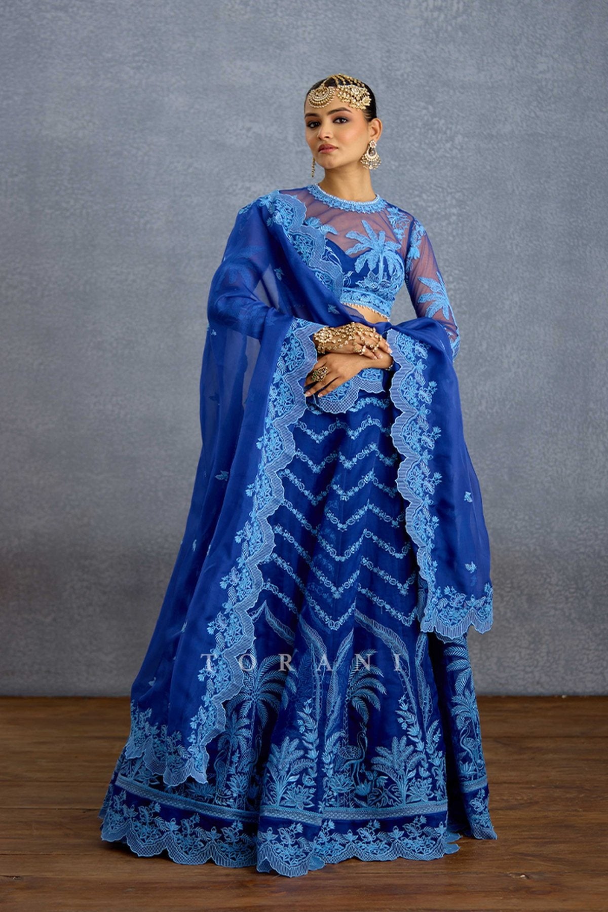 Shayamala Indira Lehenga Set