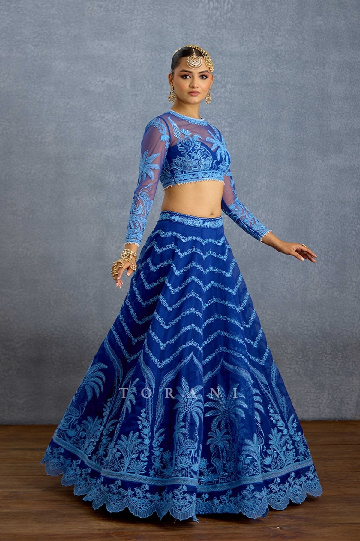 Shayamala Indira Lehenga Set