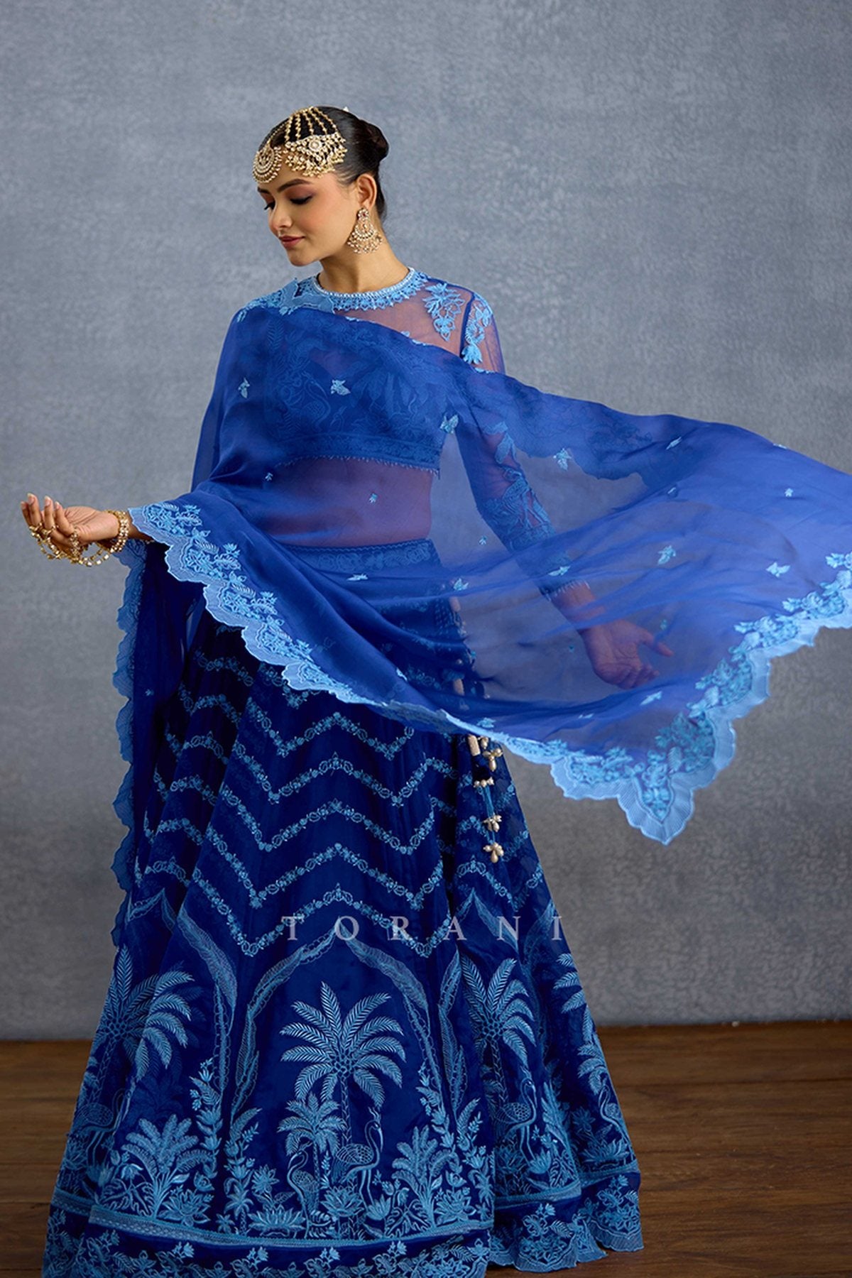 Shayamala Indira Lehenga Set