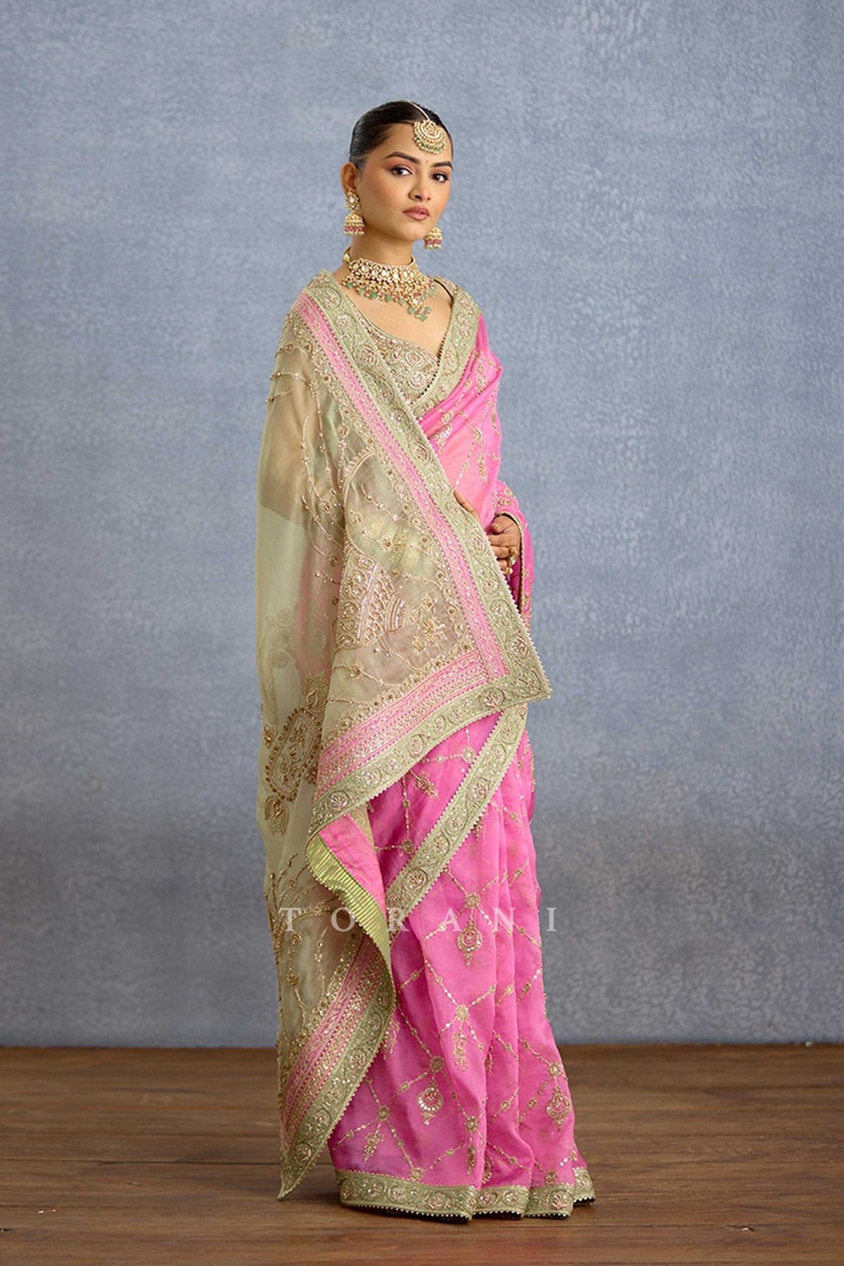 Sheesh Gul Malikaana Saree
