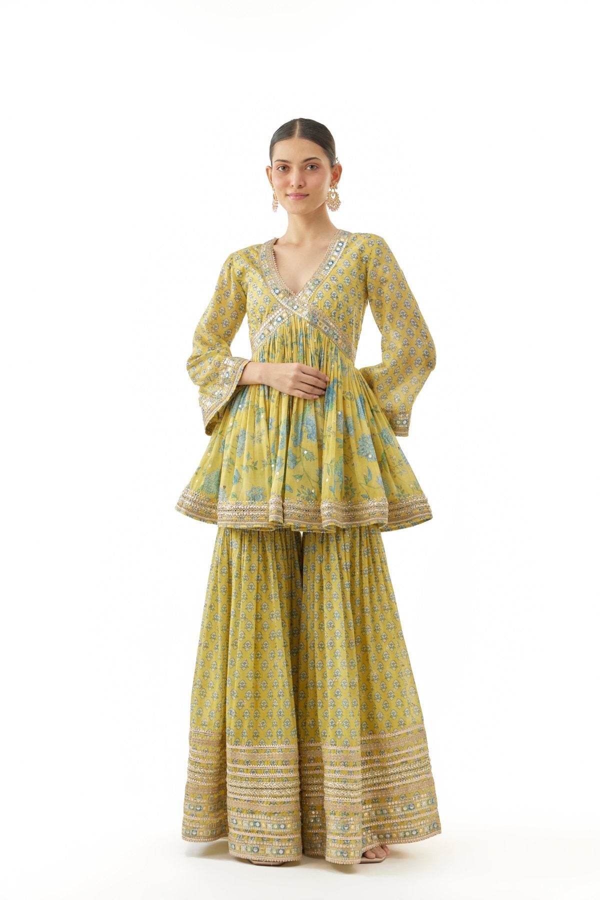 Shveni Peplum Set