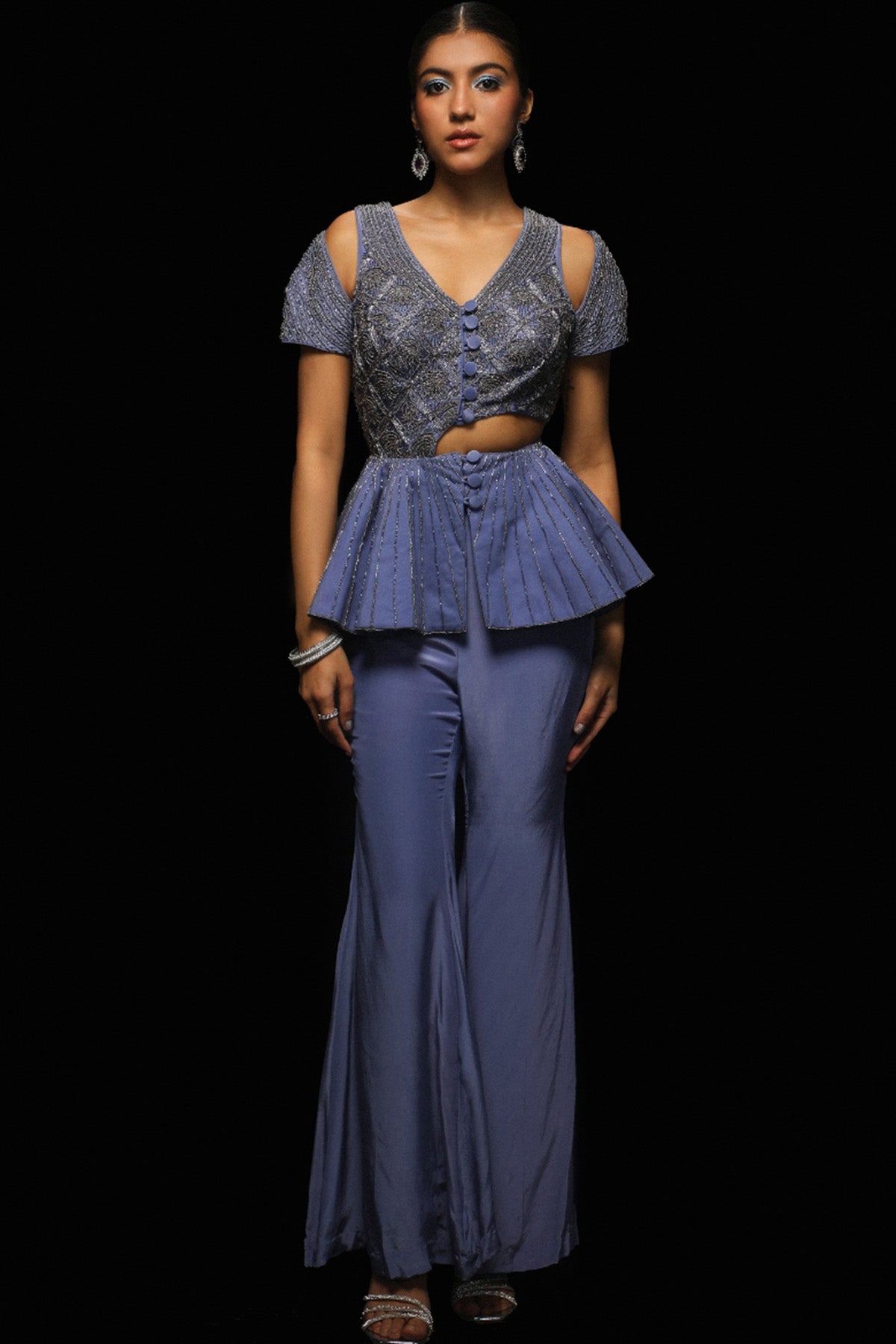 Supernal Peplum Set