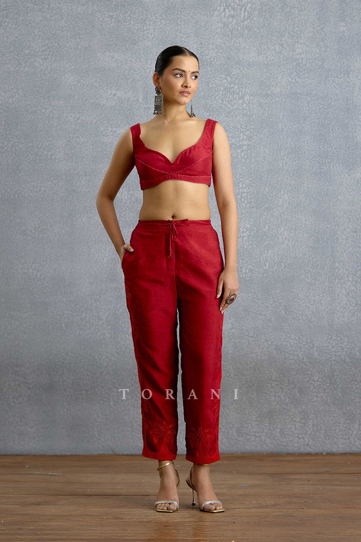 Surkh Aabia Co-ord Set