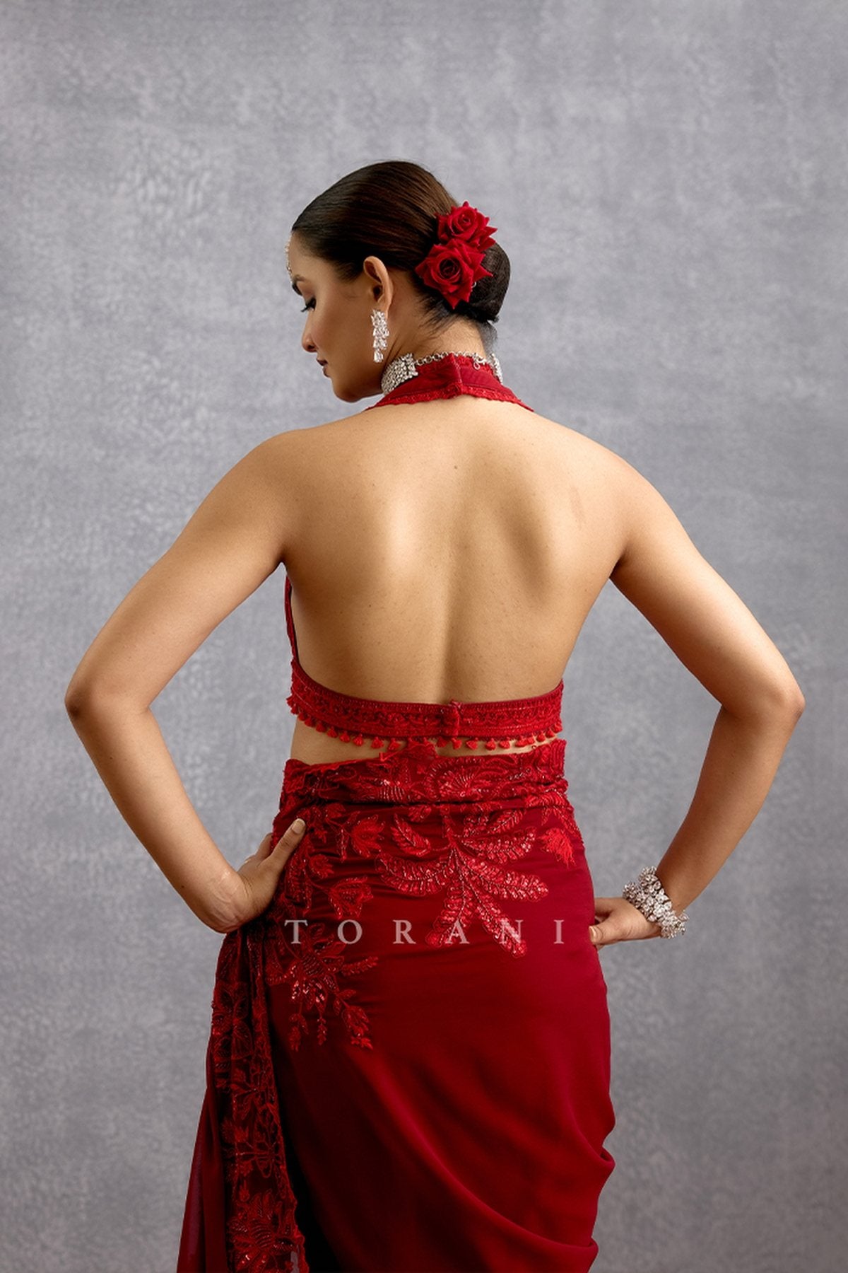 Surkh Amaavi Blouse