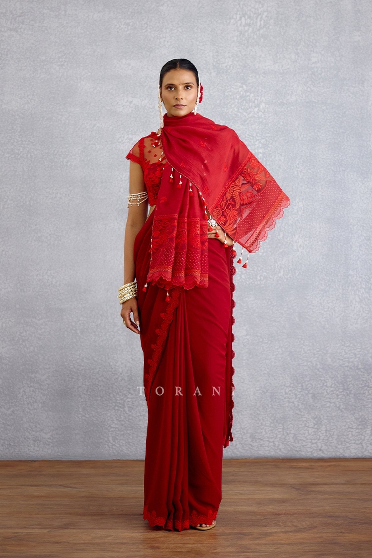 Surkh Arushi Scarf