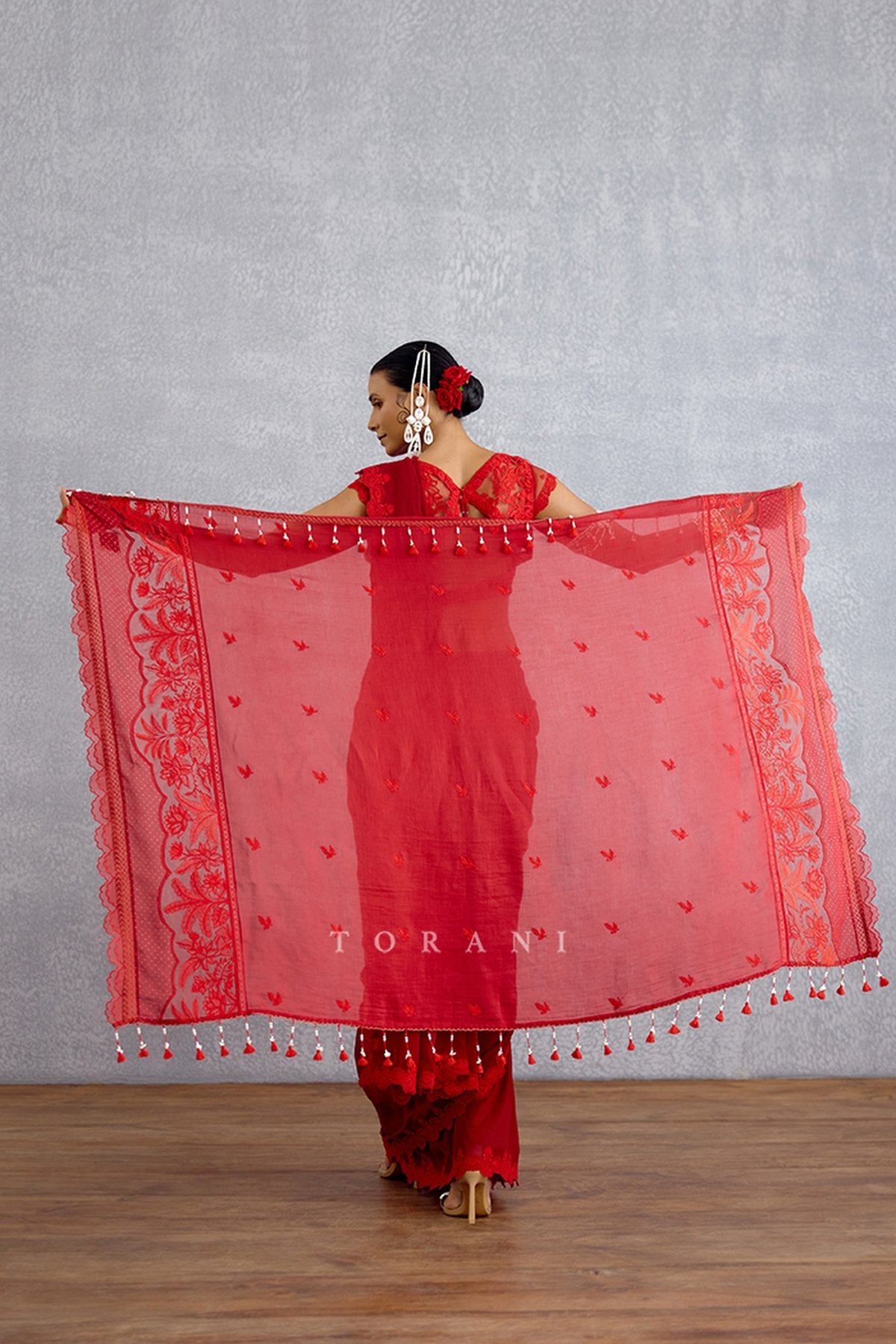 Surkh Arushi Scarf