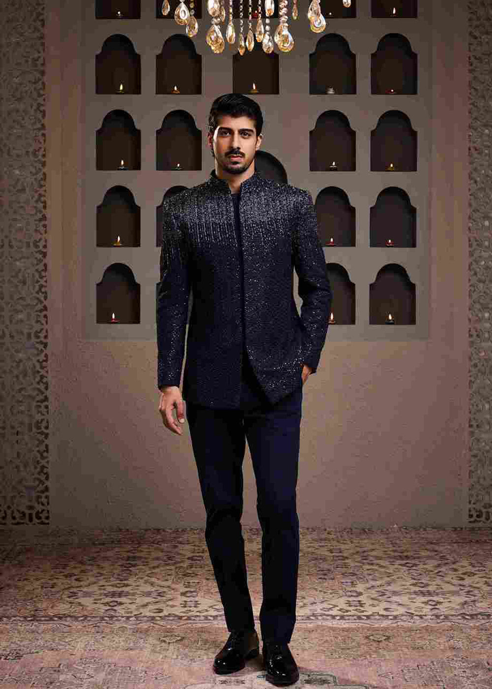 Navyblue Jodhpuri Coat Pant