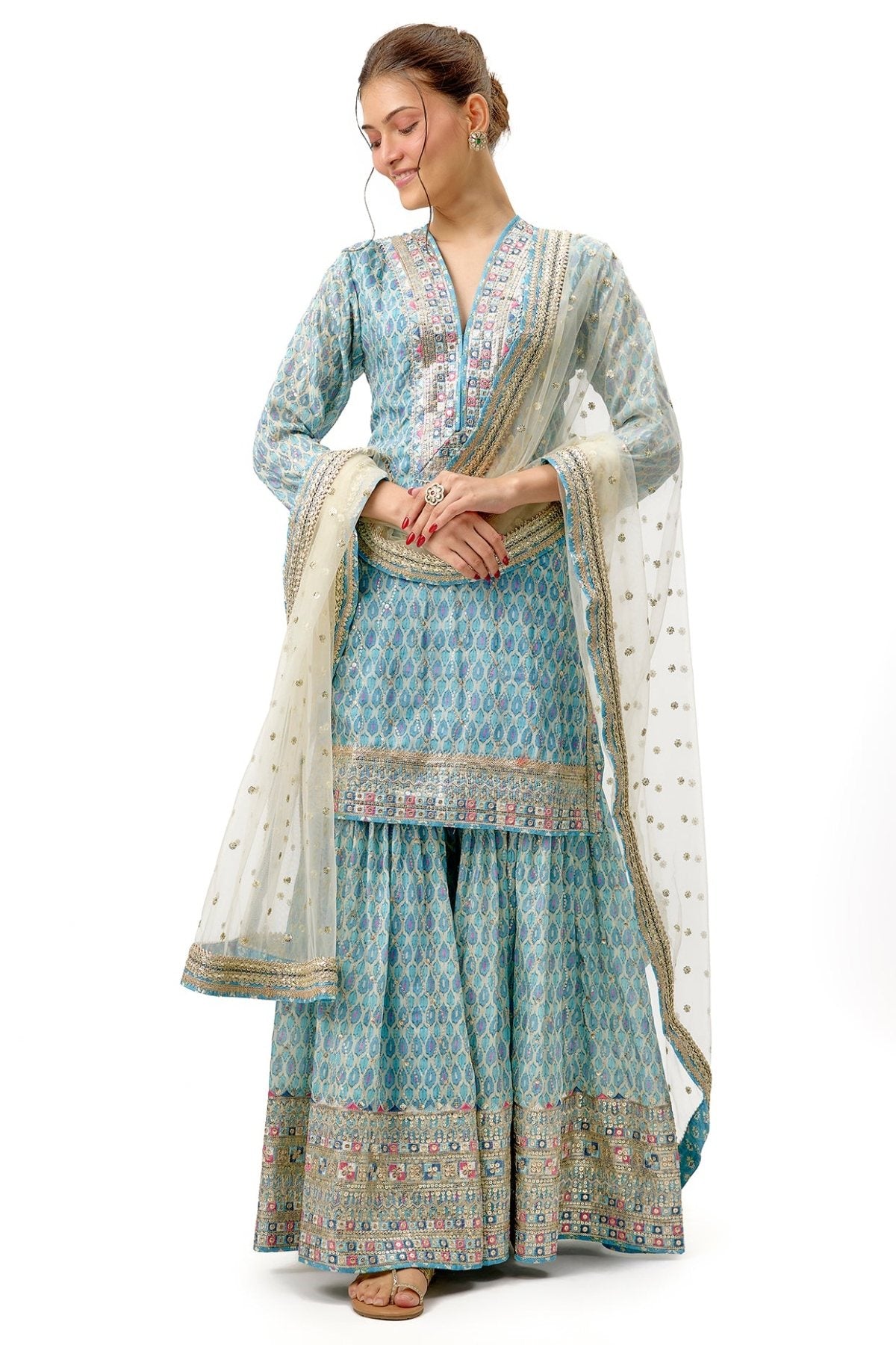 Tanushka Sharara Set