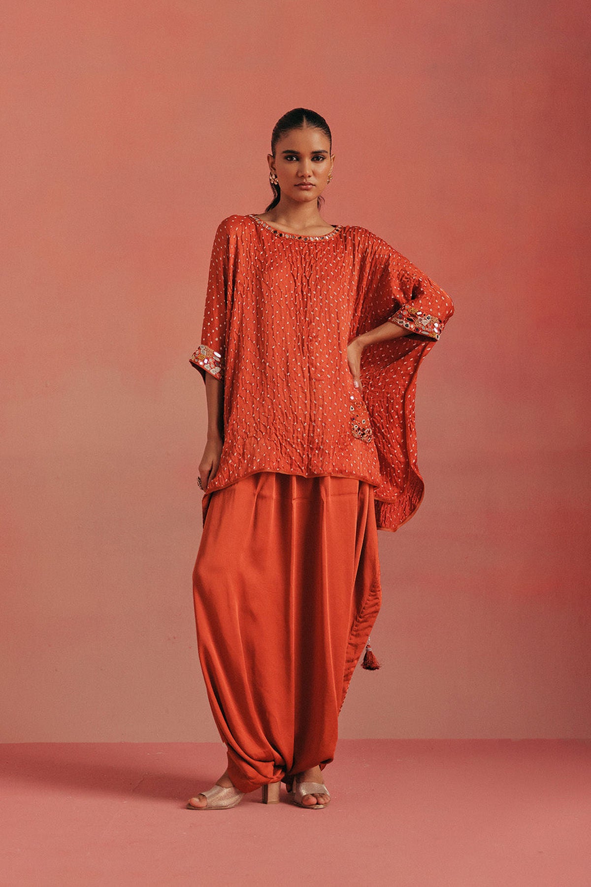 Draw String Dhoti Pants