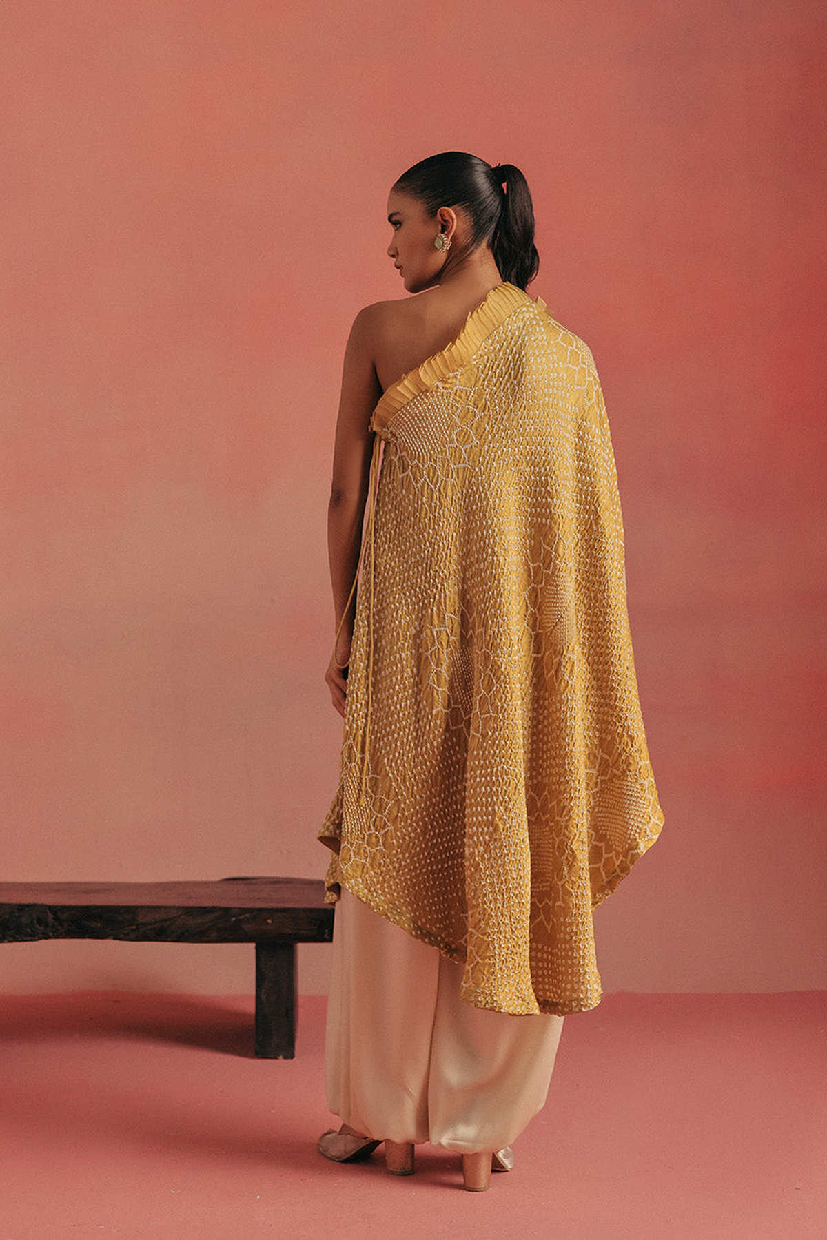 One Shoulder Ruffle Top Dress