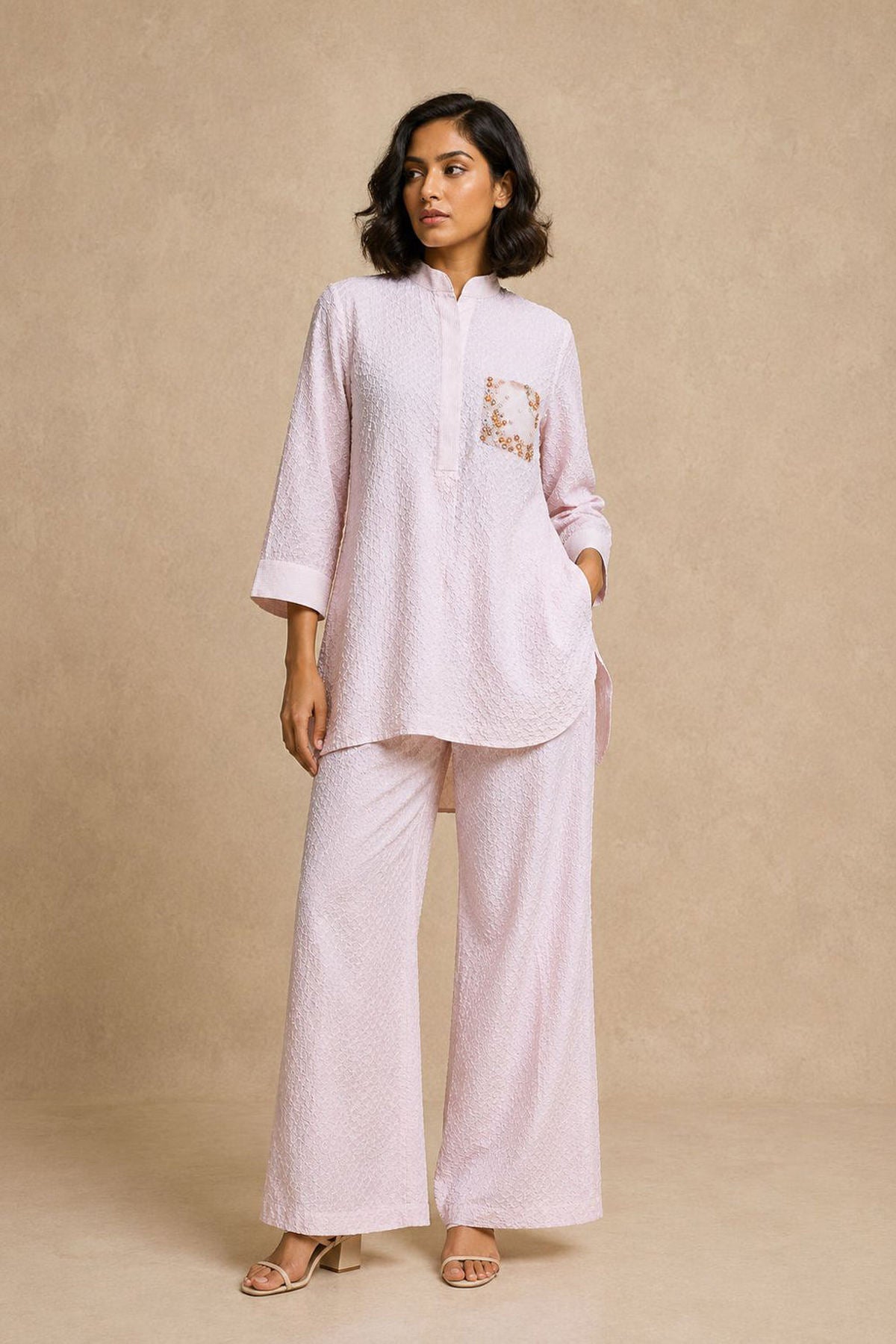 Rai Bandhani Kurta