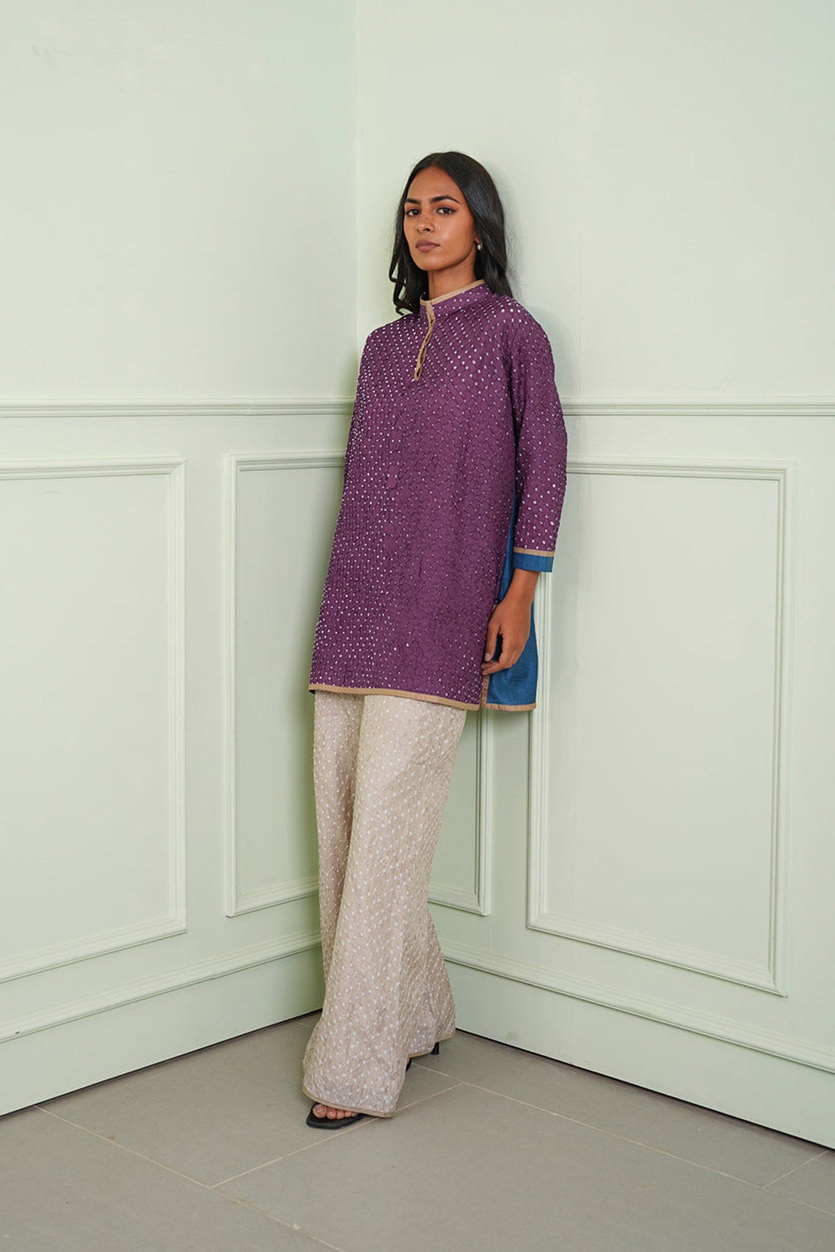 Crushed Bandhani Pants