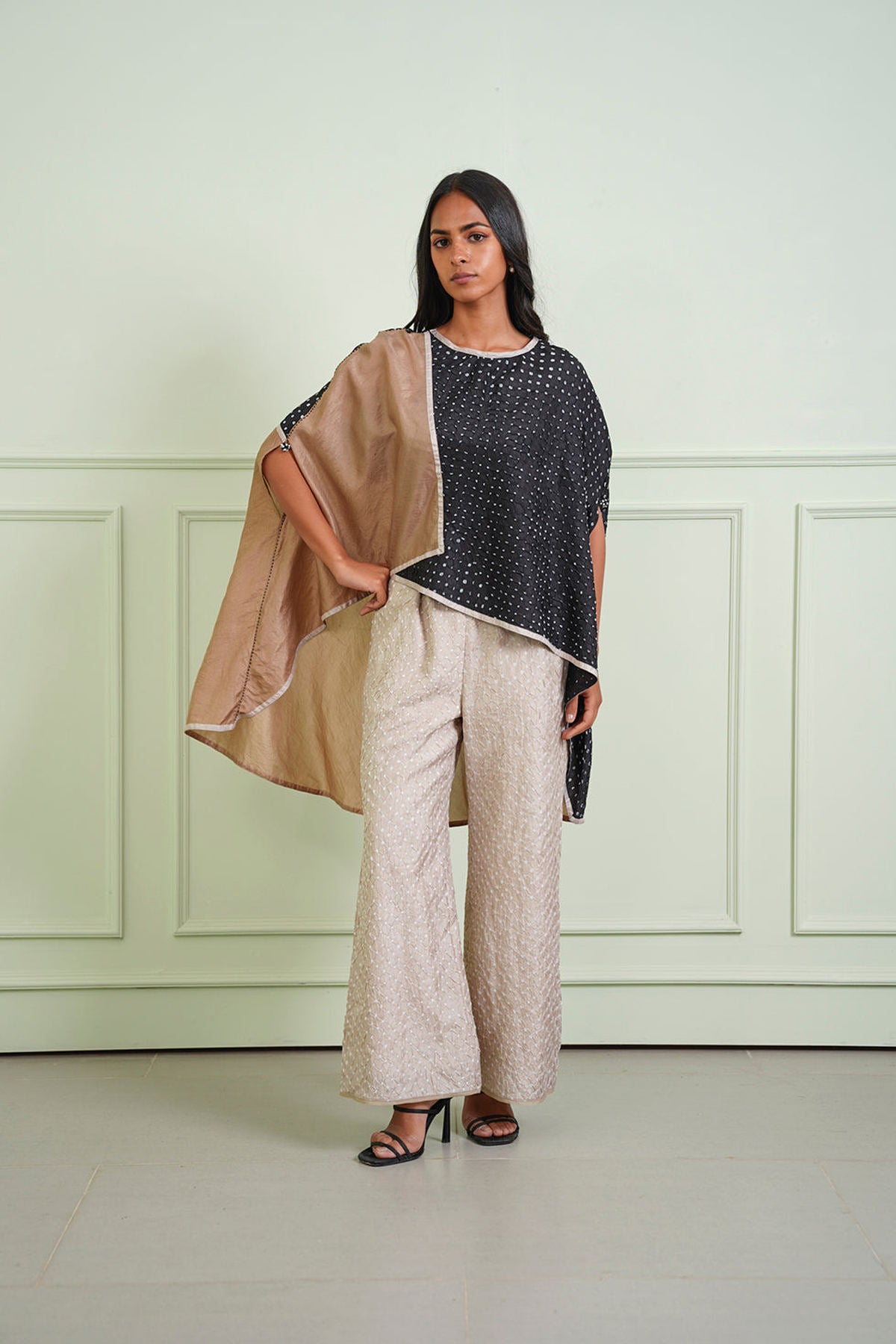 Crushed Bandhani Pants