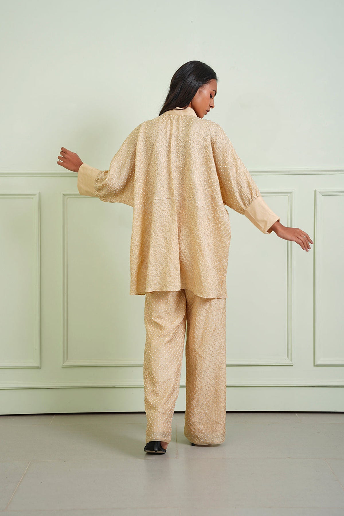 Crush Bandhani Pants