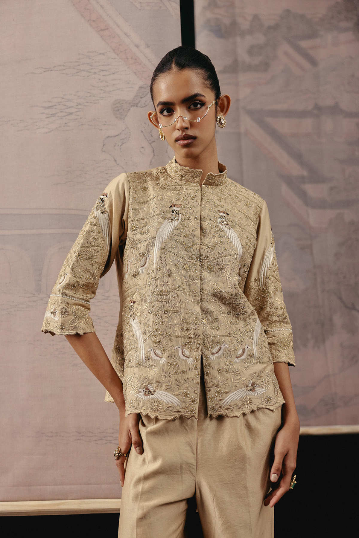 Zari Parsi Gaara Blazer