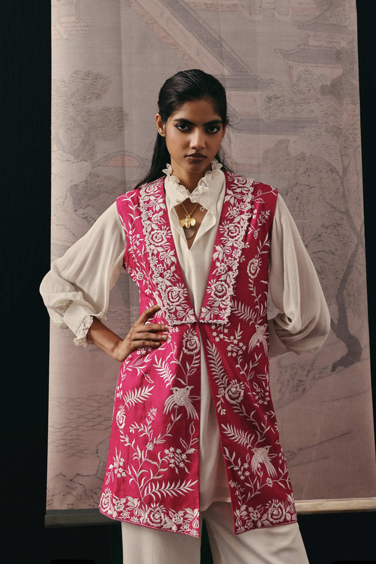Parsi Gaara Long Gilet