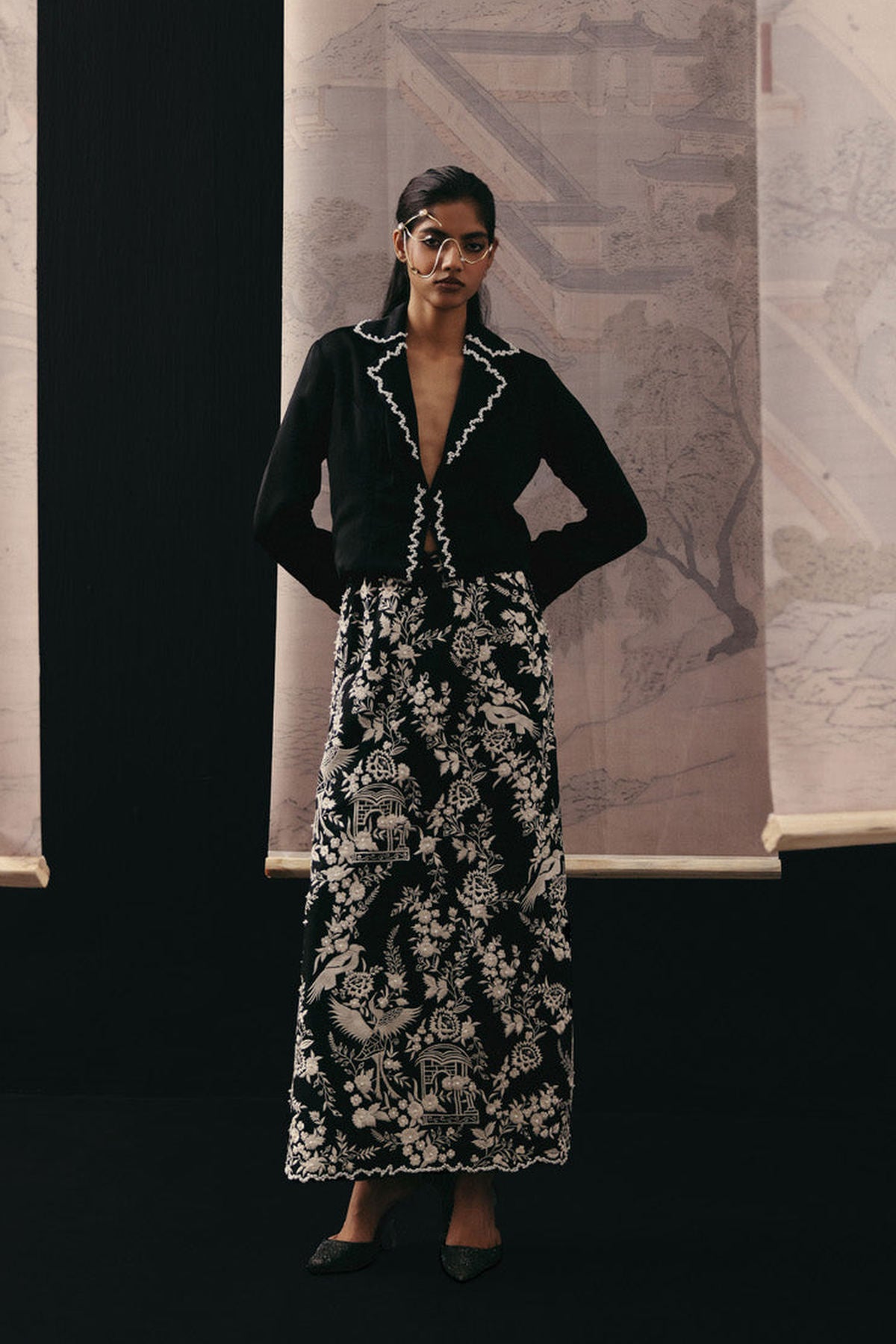 Jacket With Beadwork