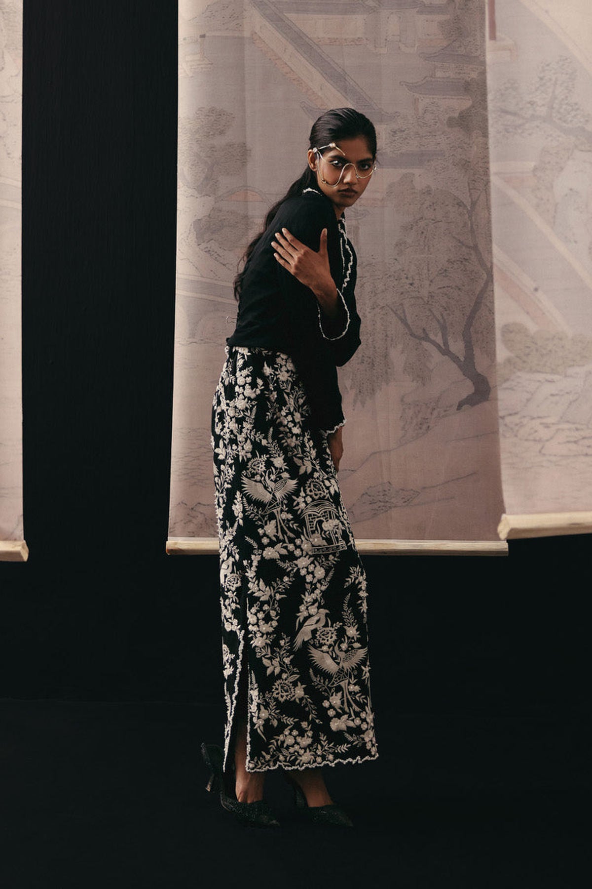 Jacket With Beadwork
