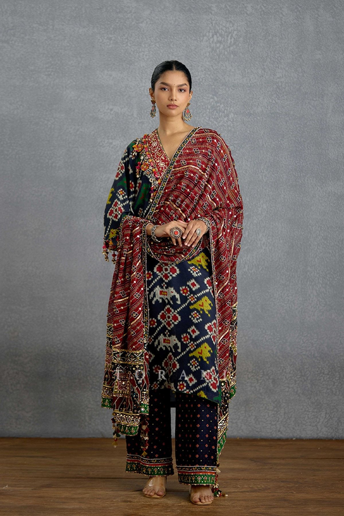 Virasa Patola Kurta Set