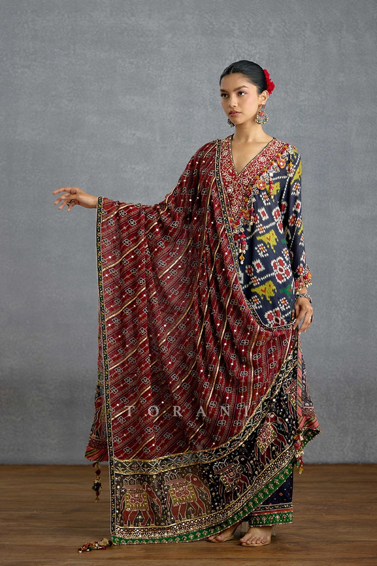Virasa Patola Kurta Set