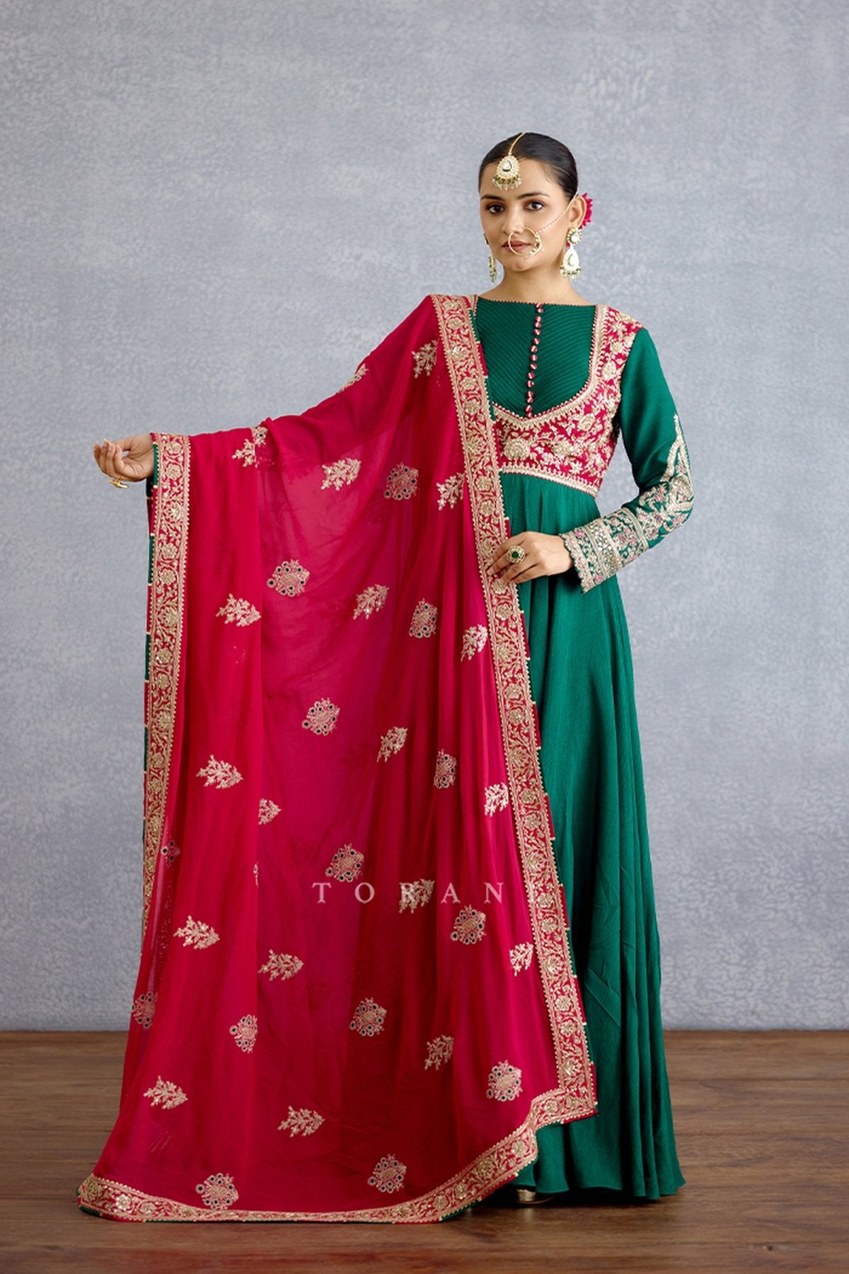 Yashm Mahsa Anarkali Set