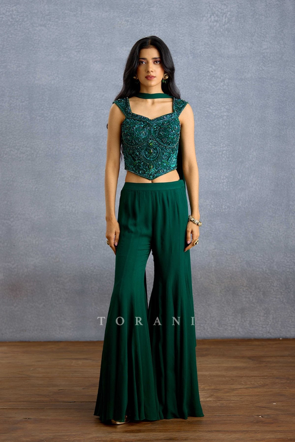 Zamrud Shaam Corset Set