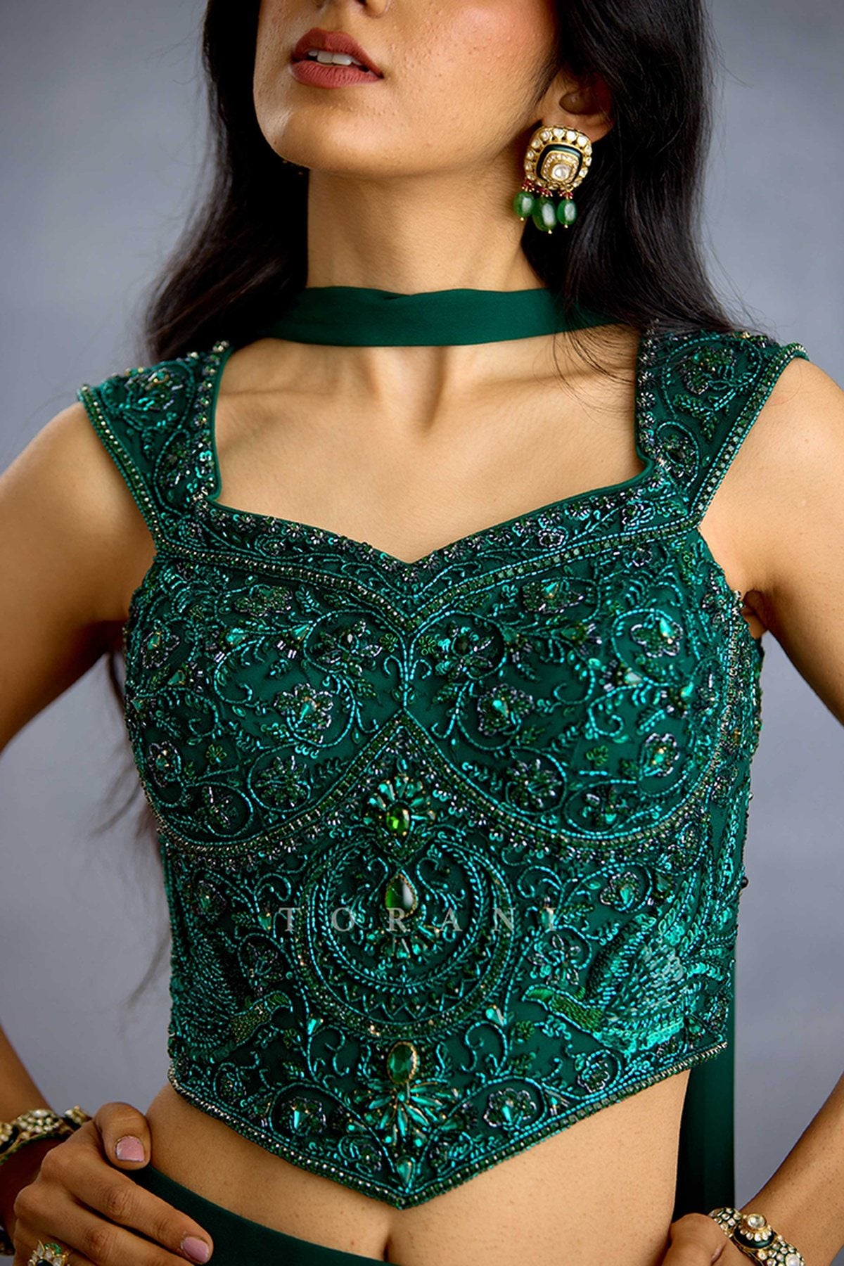 Zamrud Shaam Corset Set
