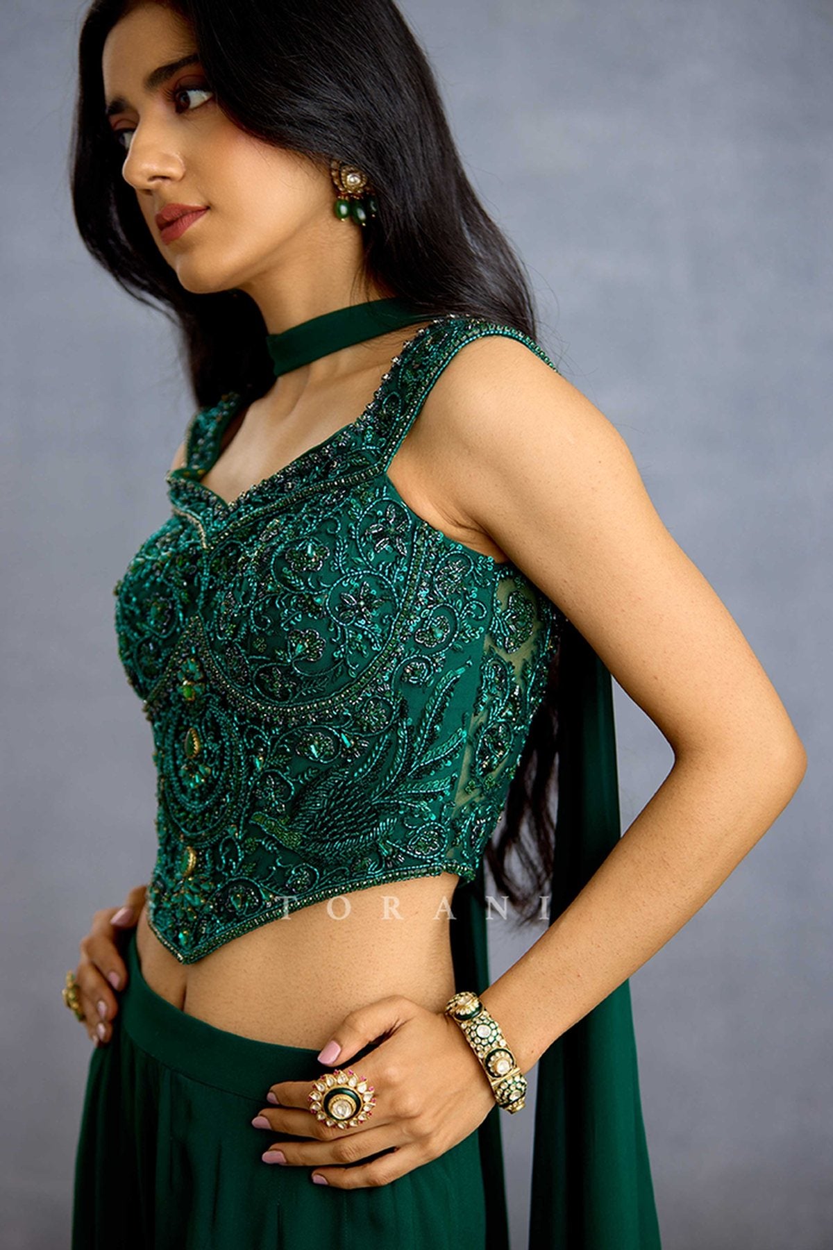 Zamrud Shaam Corset Set