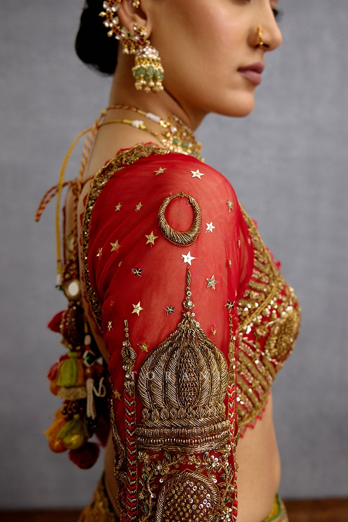 Zarqash Sidra Lehenga Set