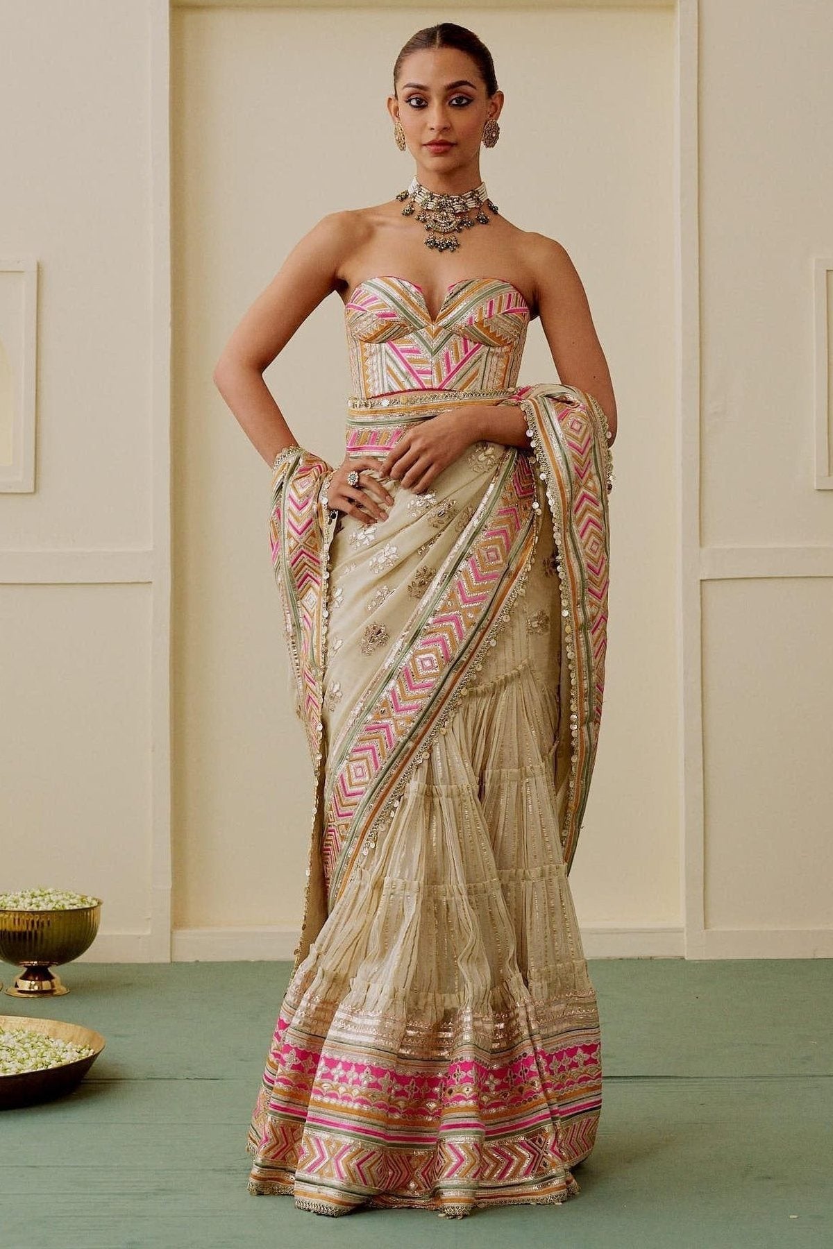 Zehn Saree Set