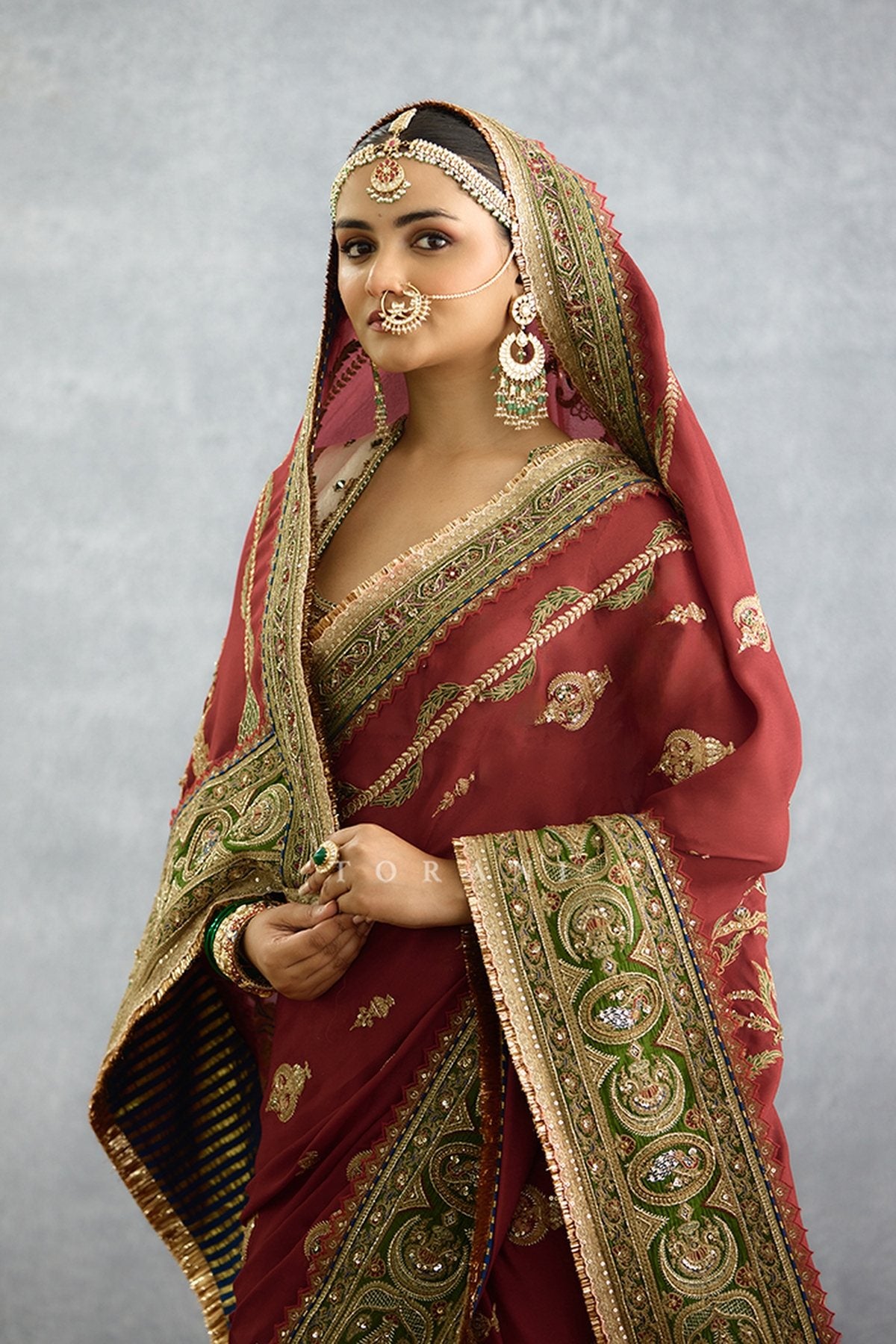 Zehra Neelat Aneeqa Saree Set