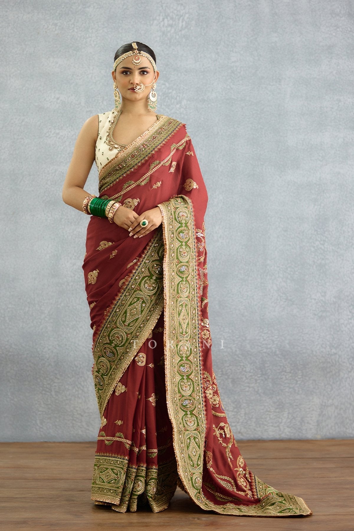 Zehra Neelat Aneeqa Saree Set